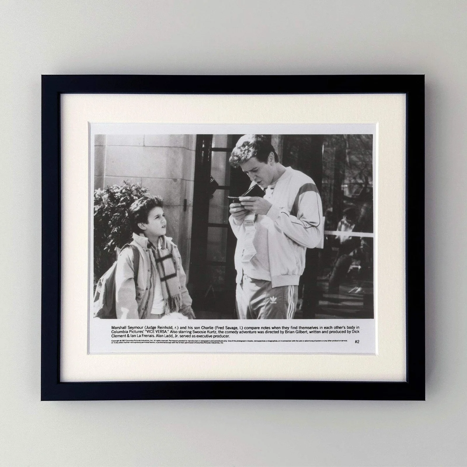 Vice Versa (1987) Press Publicity Still - Framed, image 2