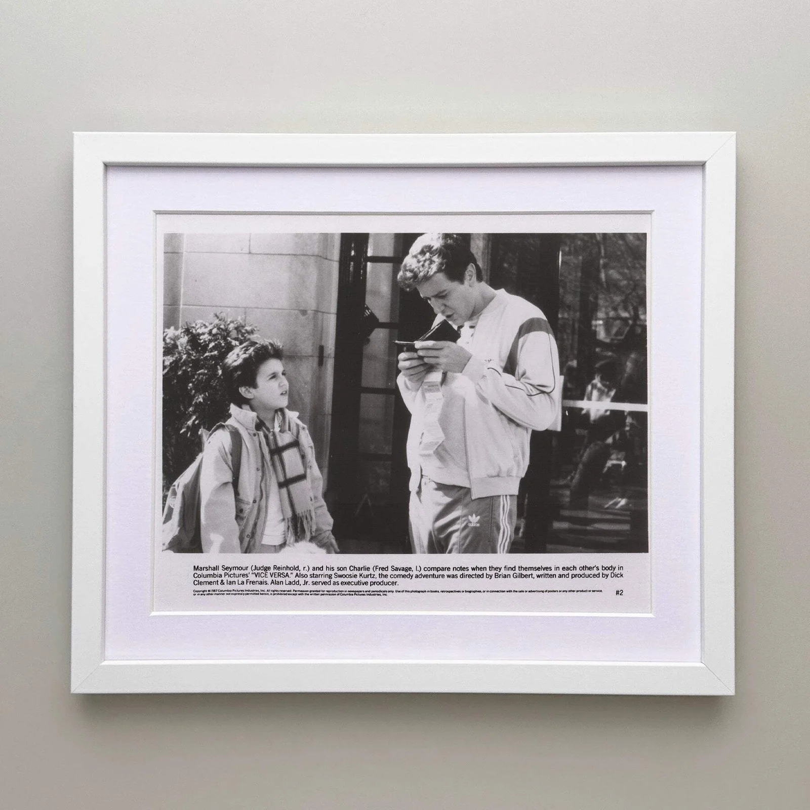 Vice Versa (1987) Press Publicity Still - Framed, image 3