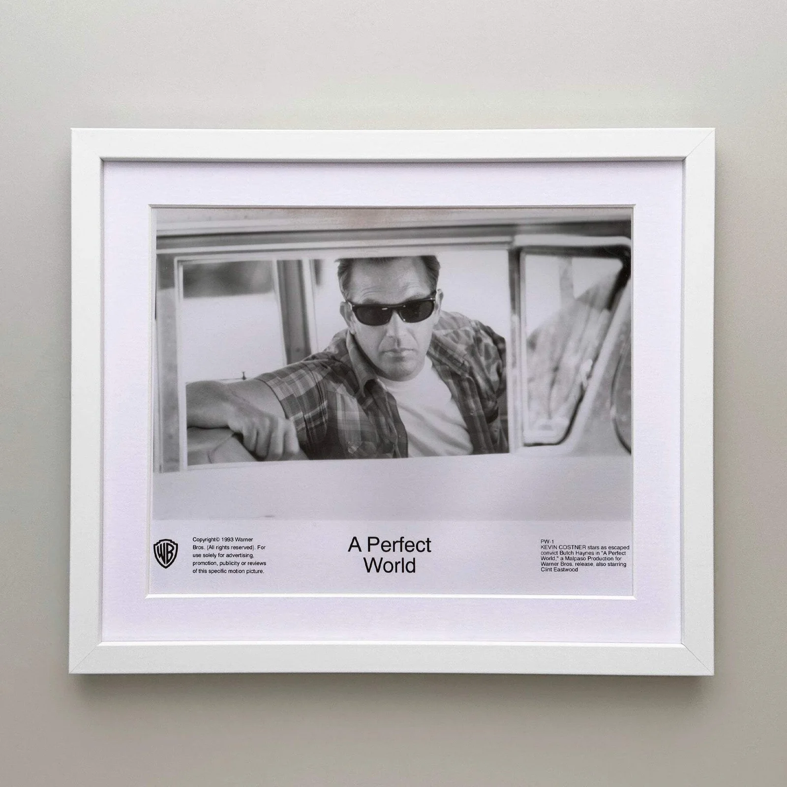 A Perfect World (1993) Press Publicity Still - Framed, image 3