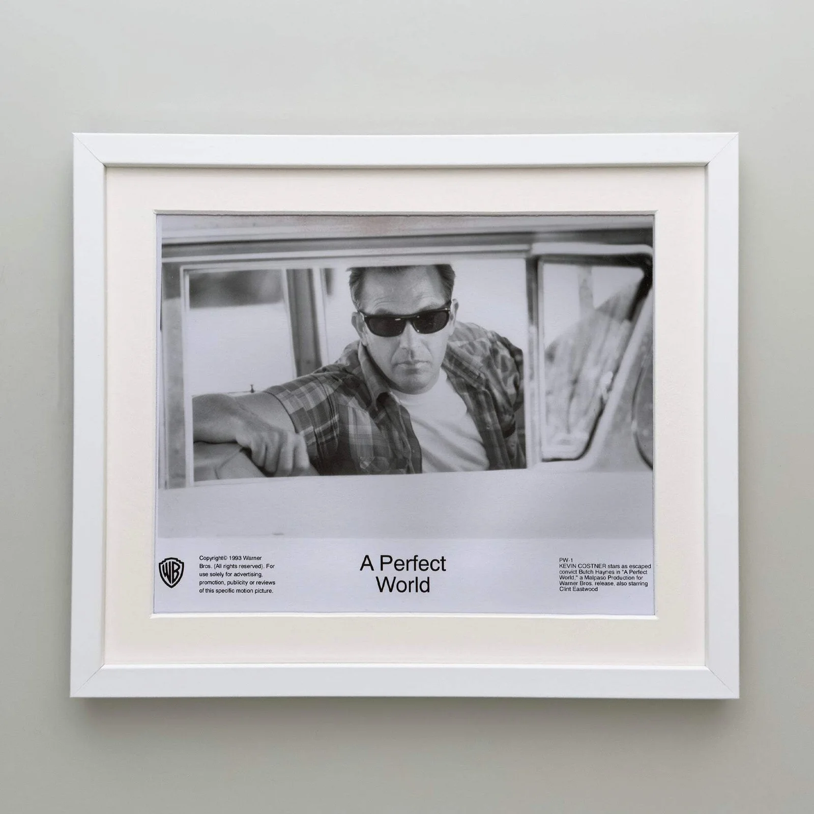 A Perfect World (1993) Press Publicity Still - Framed, image 4