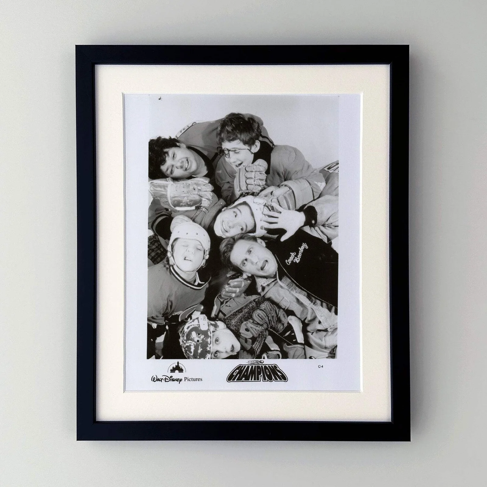 The Mighty Ducks Champions (1992) Press Publicity Still - Framed, image 2