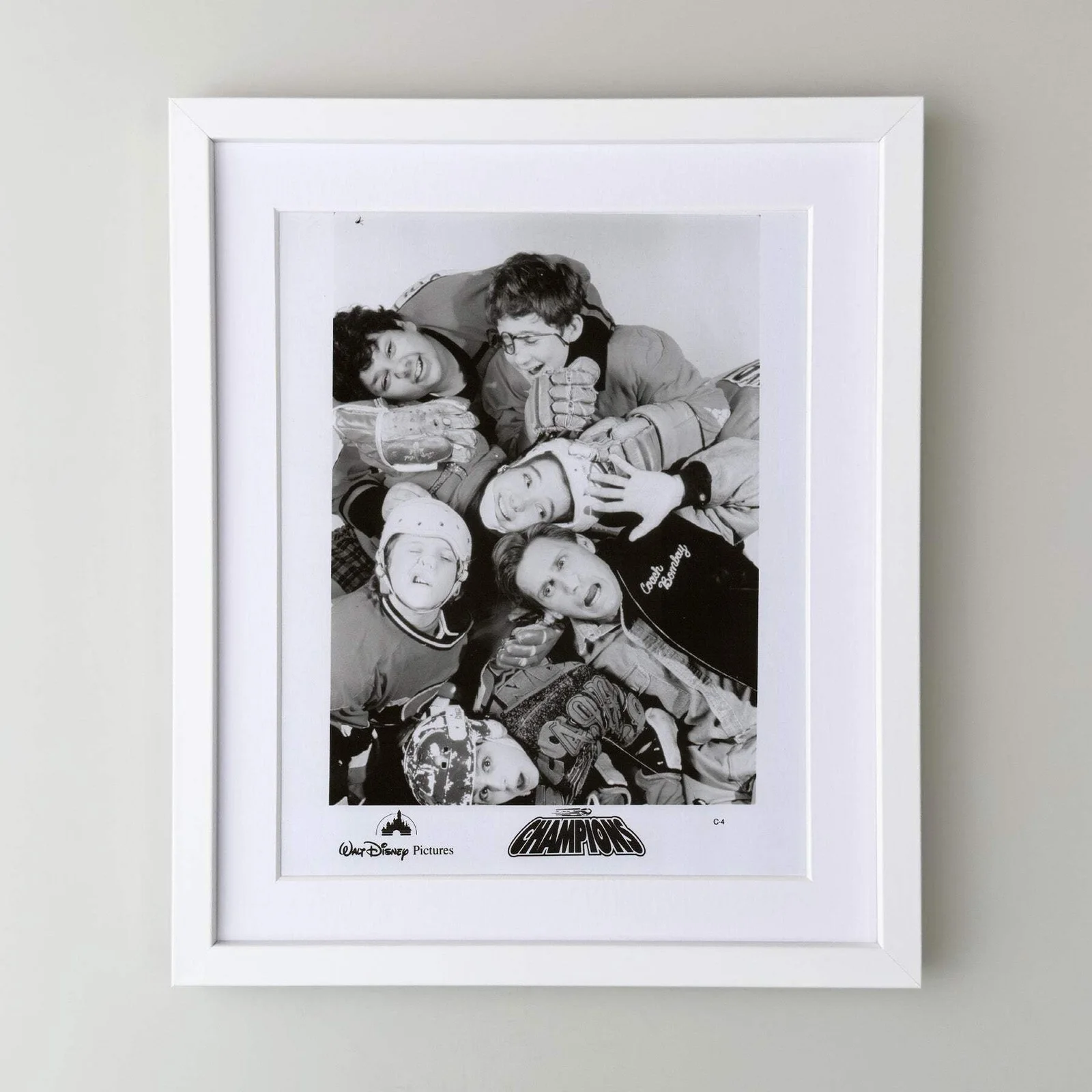 The Mighty Ducks Champions (1992) Press Publicity Still - Framed, image 3
