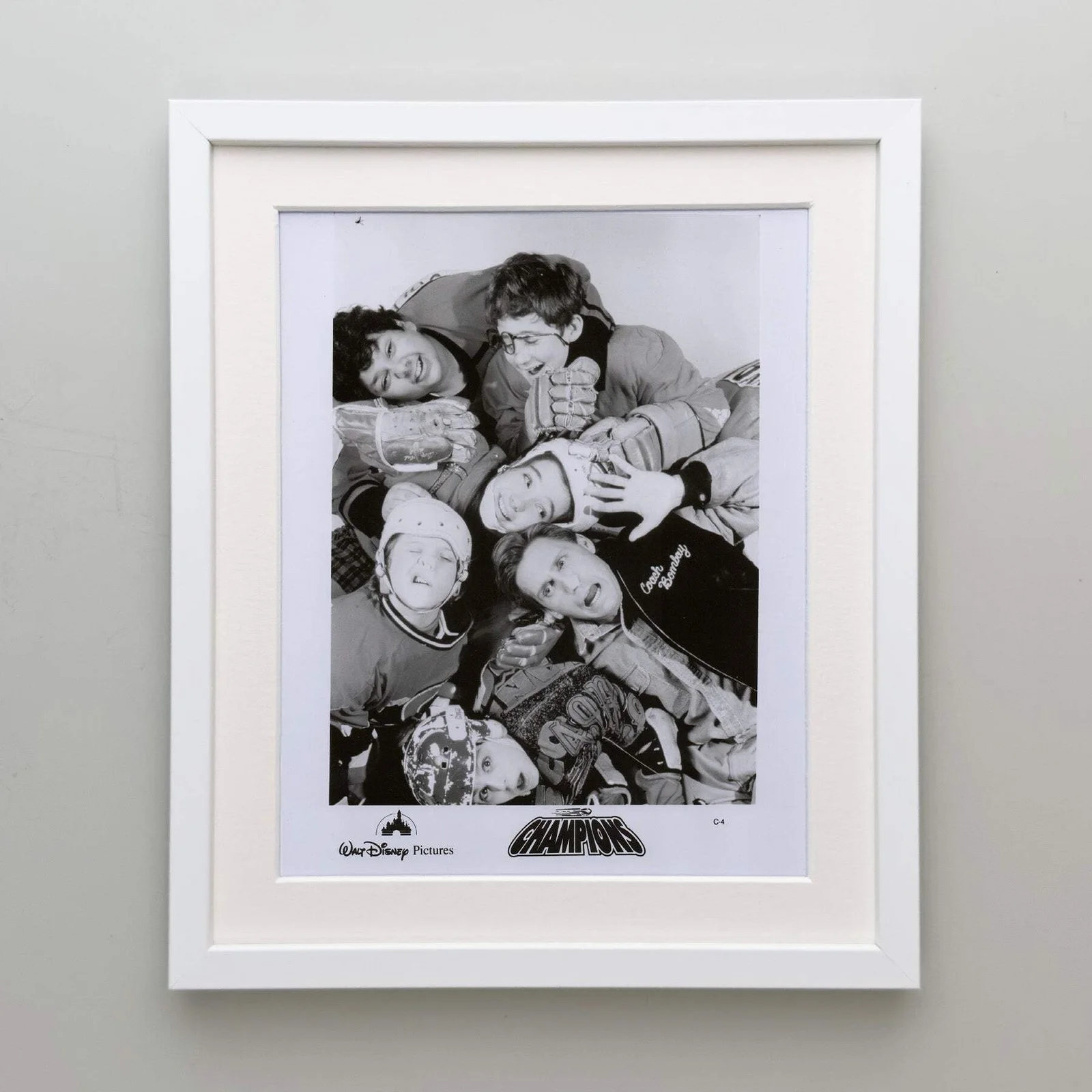 The Mighty Ducks Champions (1992) Press Publicity Still - Framed, image 4