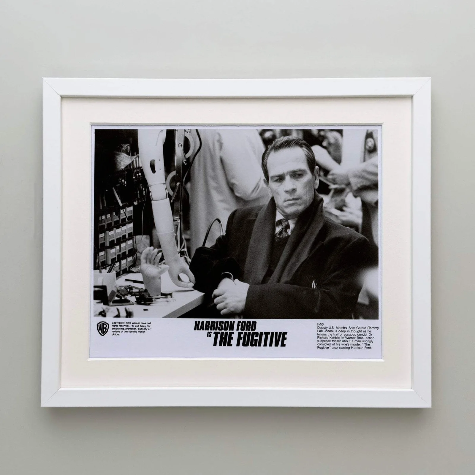 The Fugitive (1993) Press Publicity Still - Framed, image 4