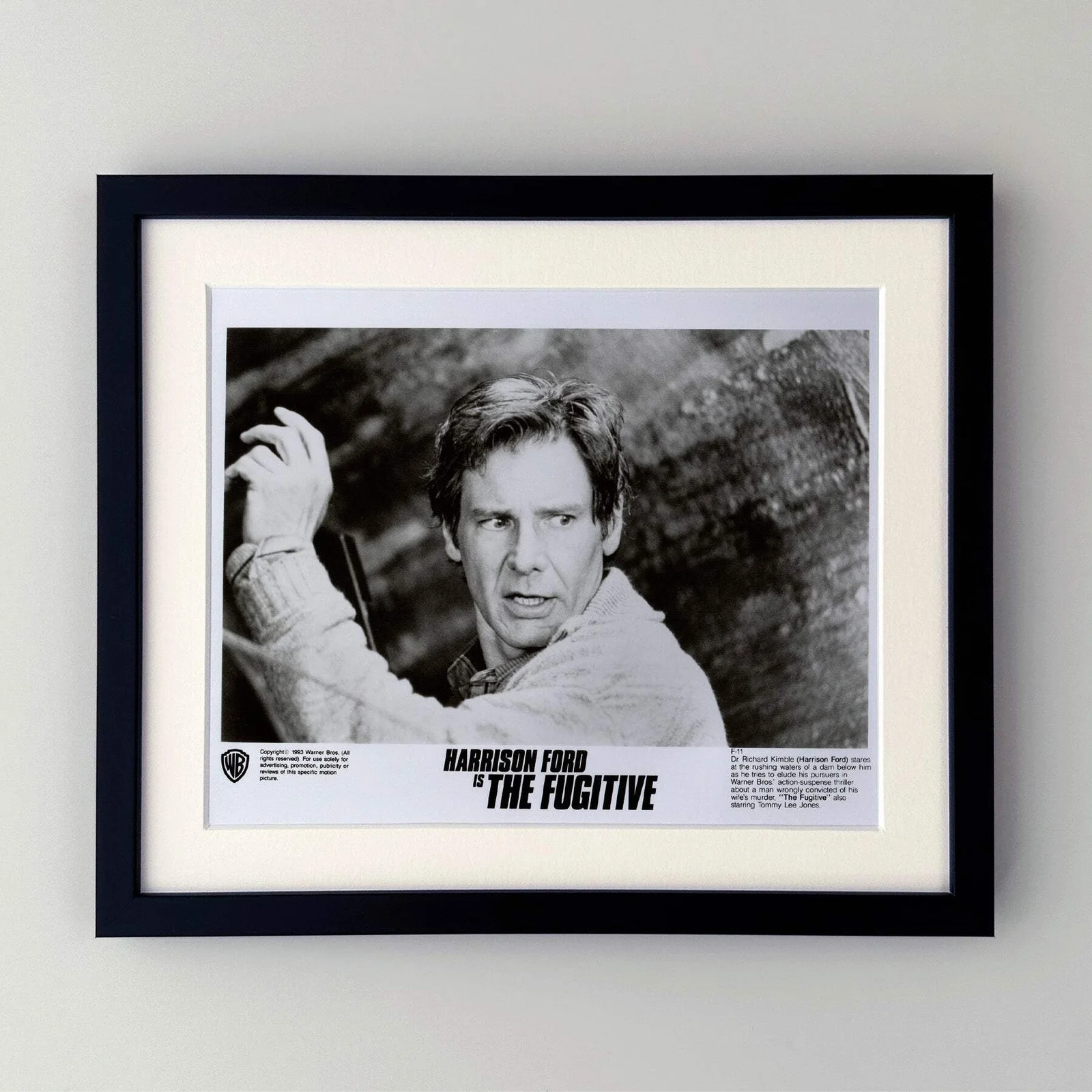 The Fugitive (1993) Press Publicity Still - Framed, image 2