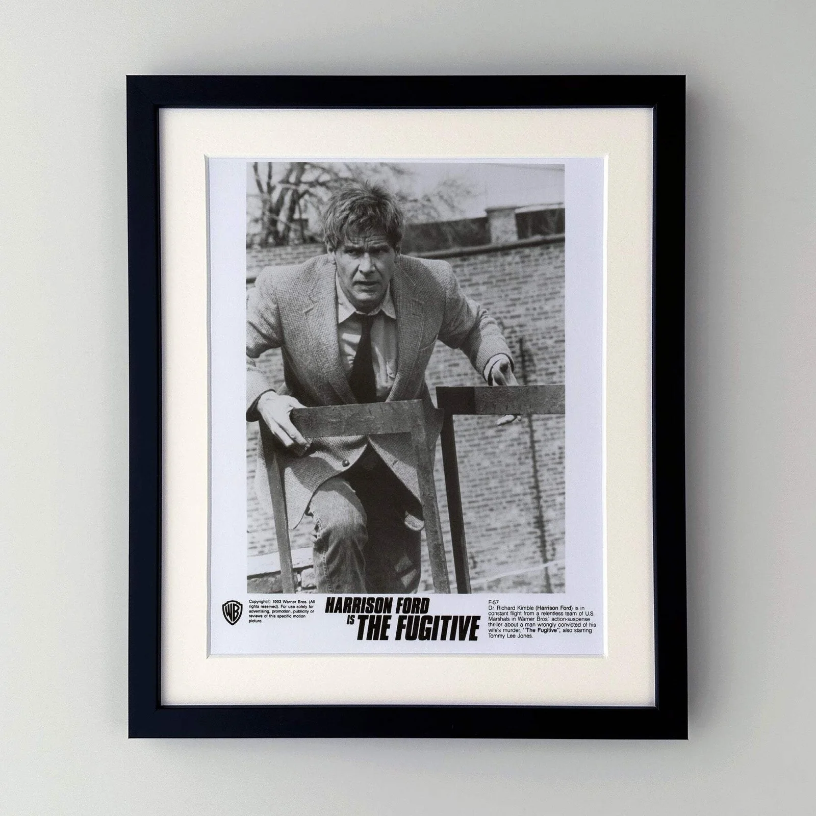 The Fugative (1993) Press Publicity Still - Framed, image 2