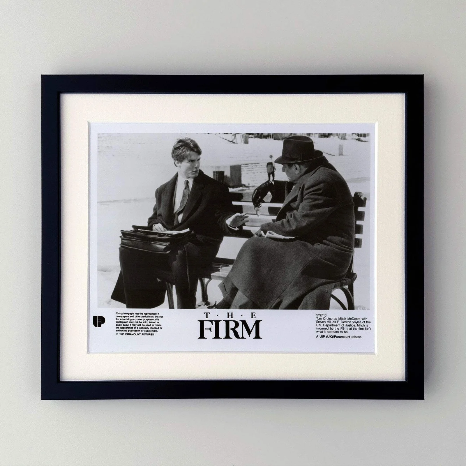 The Firm (1993) Press Publicity Still - Framed, image 2