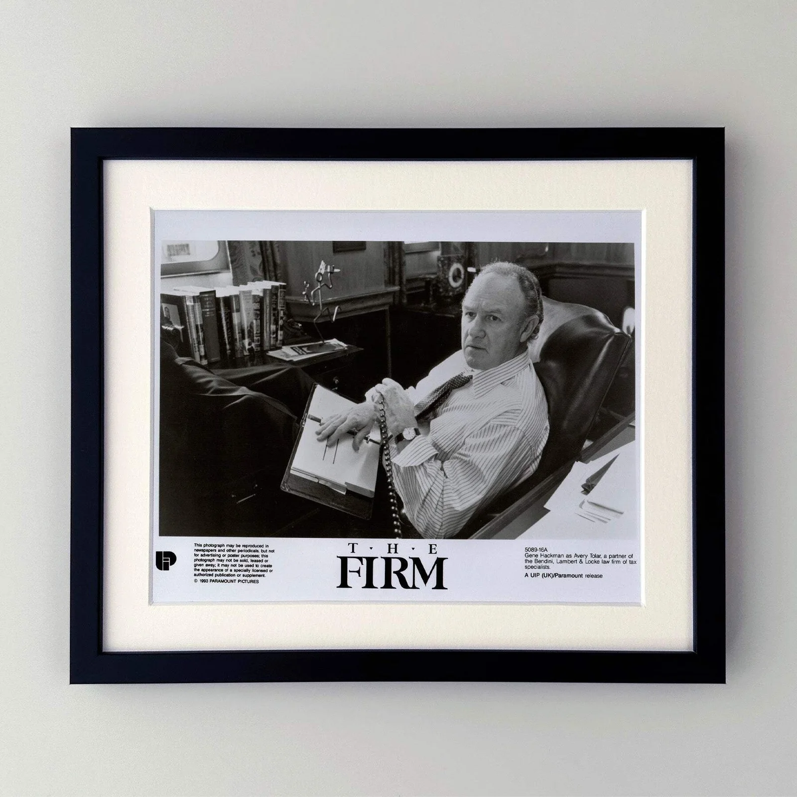 The Firm (1993) Press Publicity Still - Framed, image 2