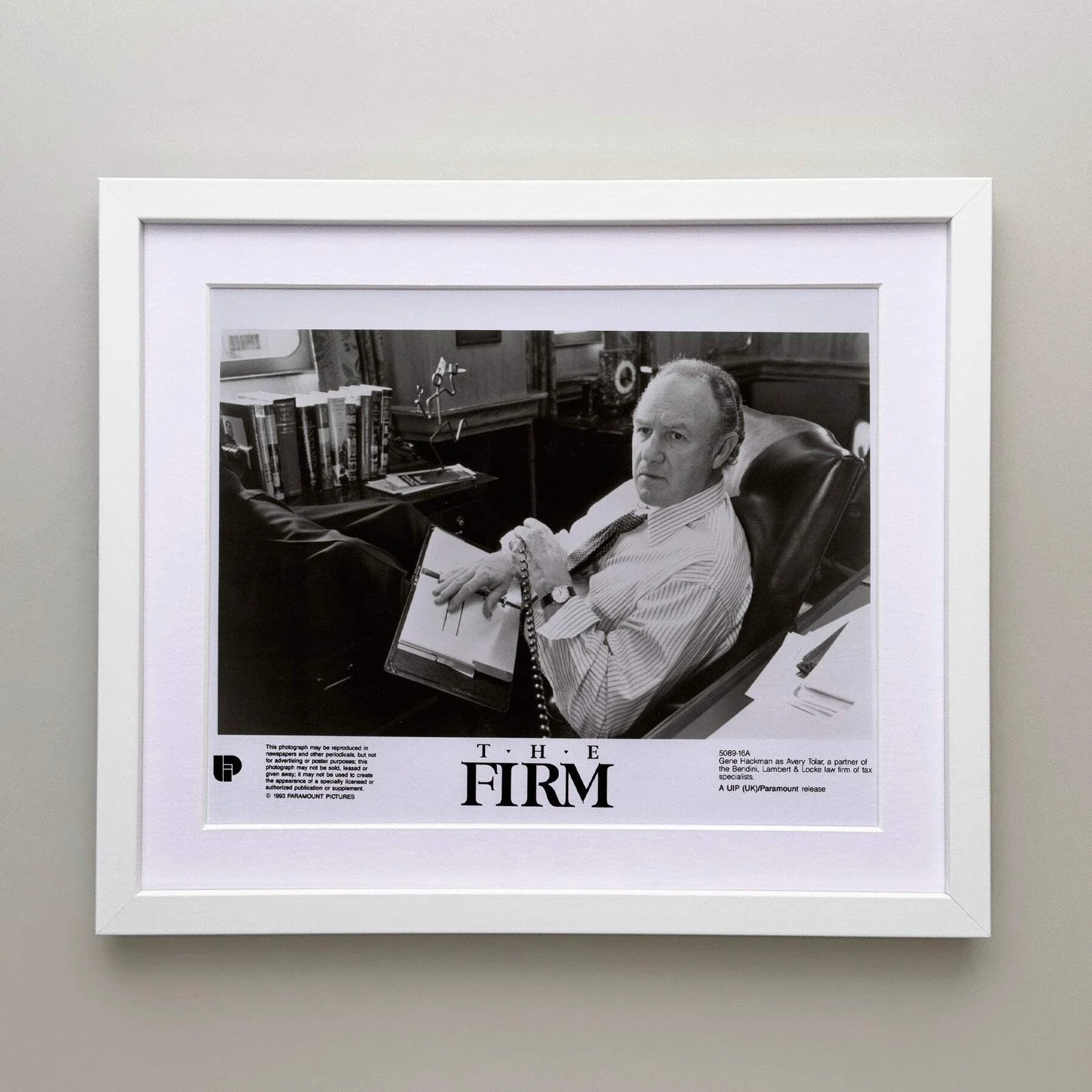 The Firm (1993) Press Publicity Still - Framed, image 3