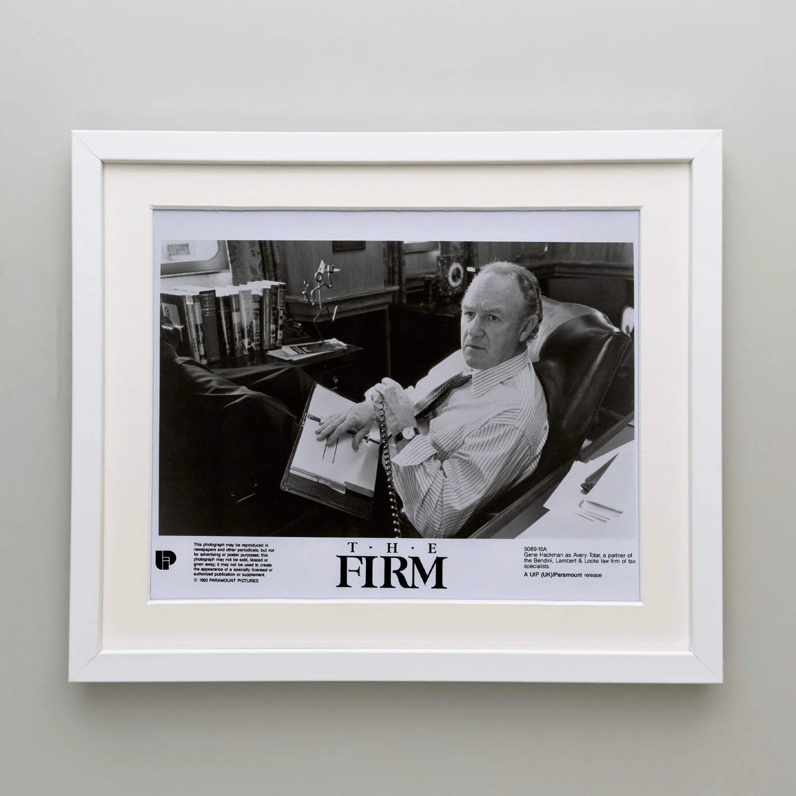 The Firm (1993) Press Publicity Still - Framed, image 4