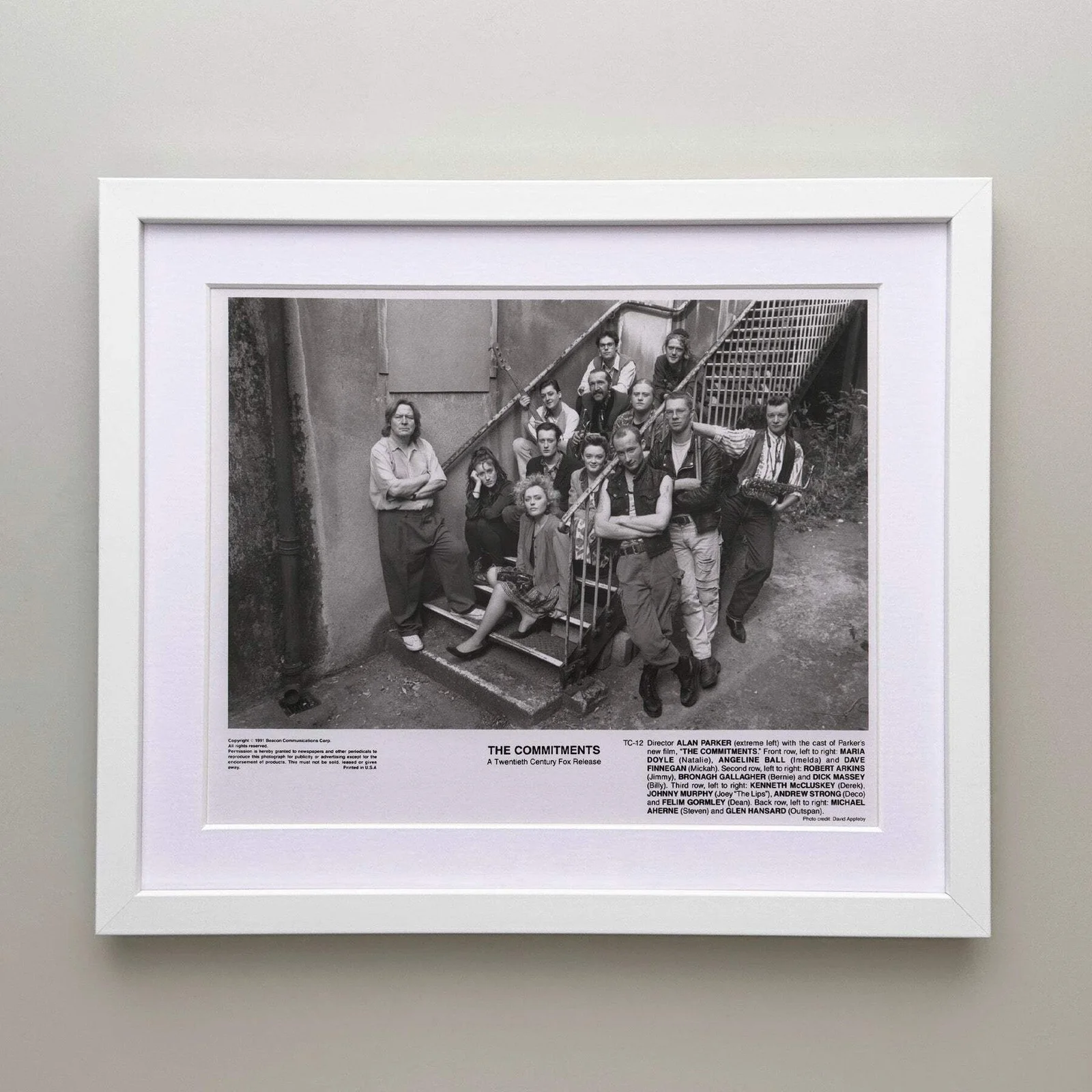 The Commitments (1991) Press Publicity Still - Framed, image 3