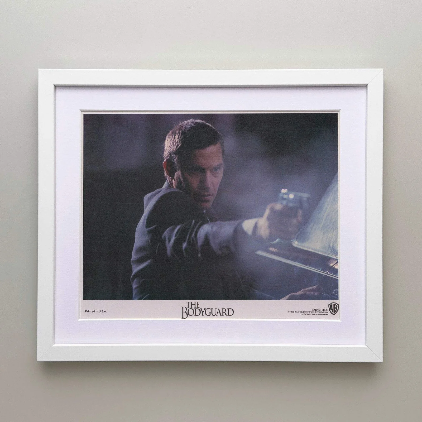 The Bodyguard (1992) Lobby Card - Framed, image 3