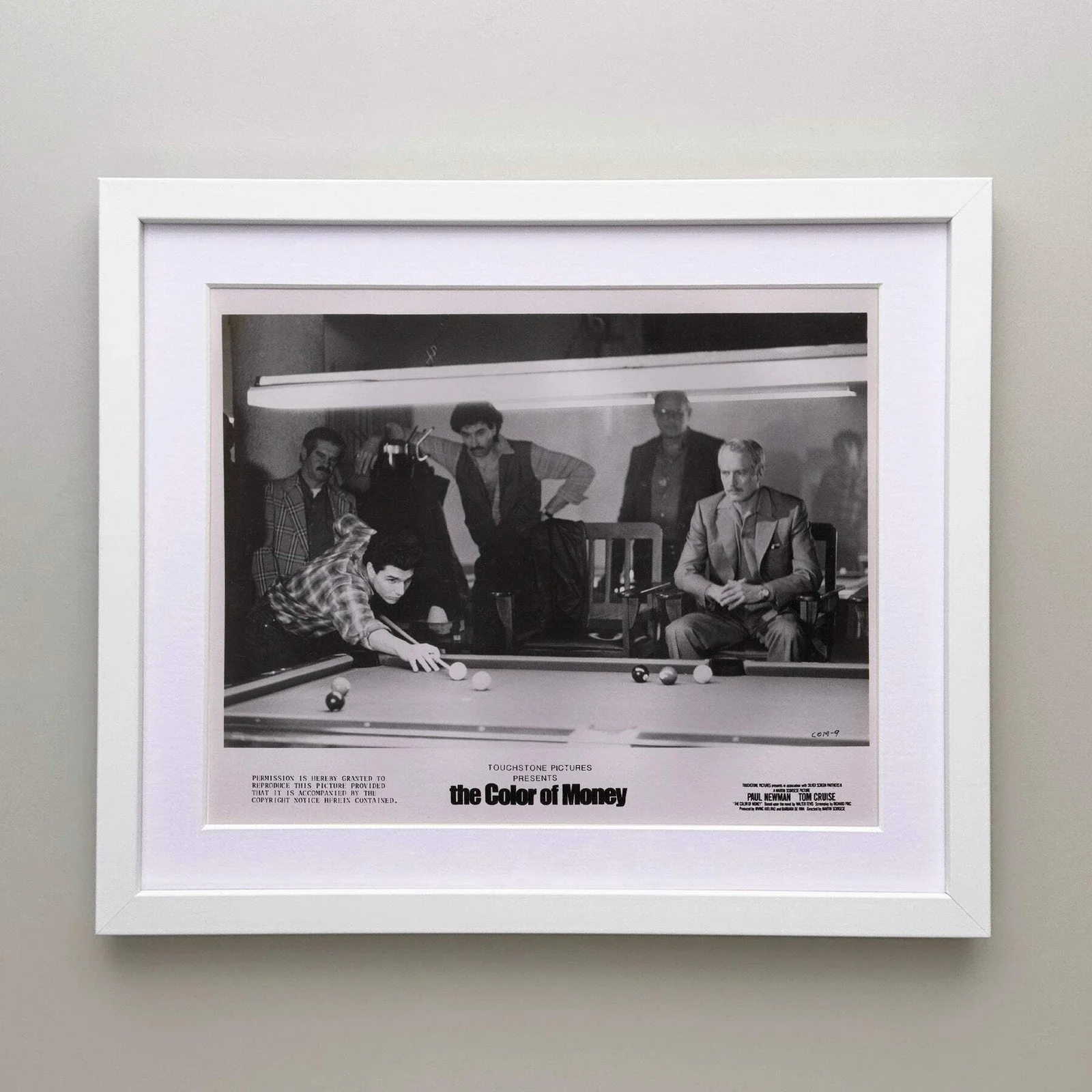 The Color of Money (1986) Press Publicity Still - Framed, image 3
