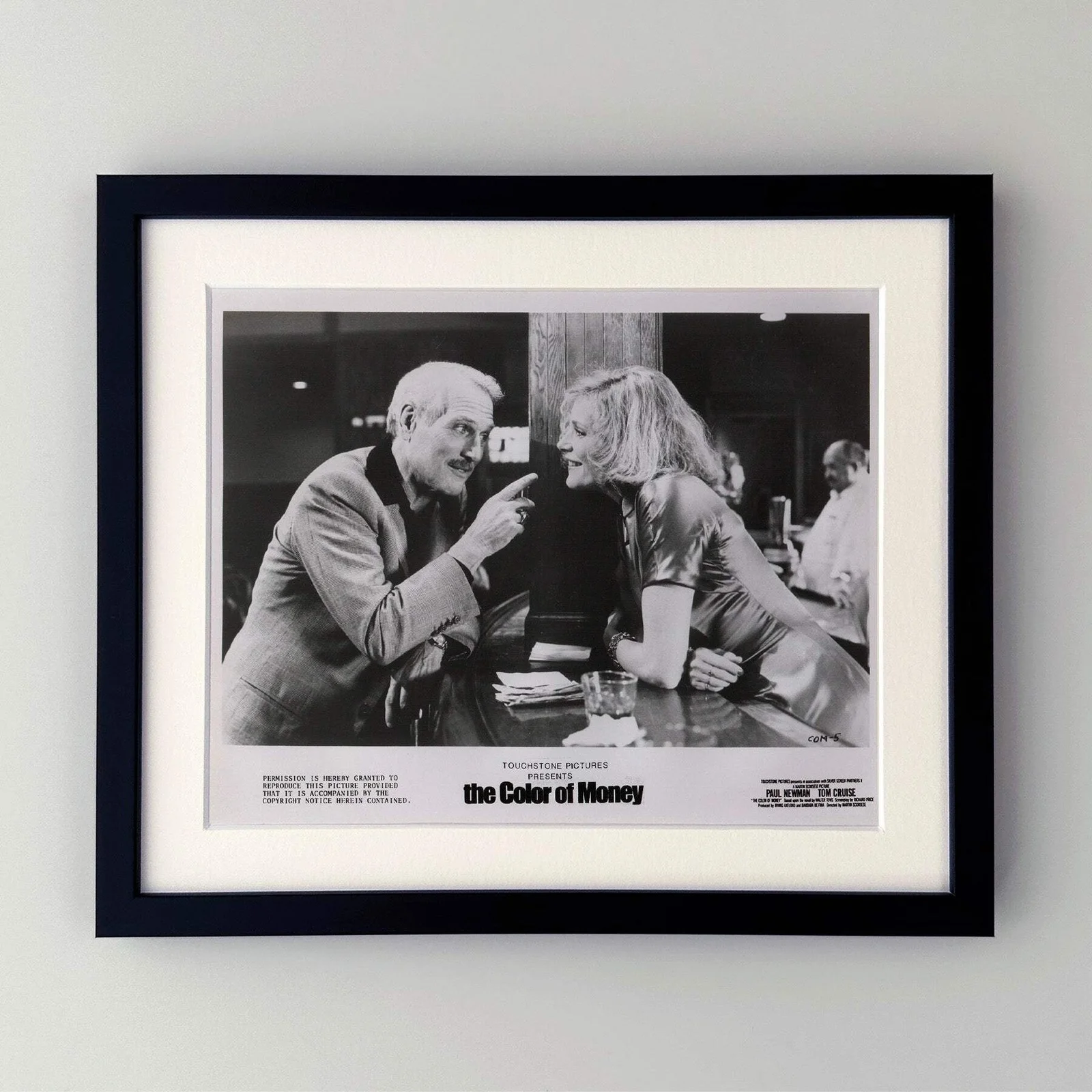 The Color of Money (1986) Press Publicity Still - Framed, изображение 2