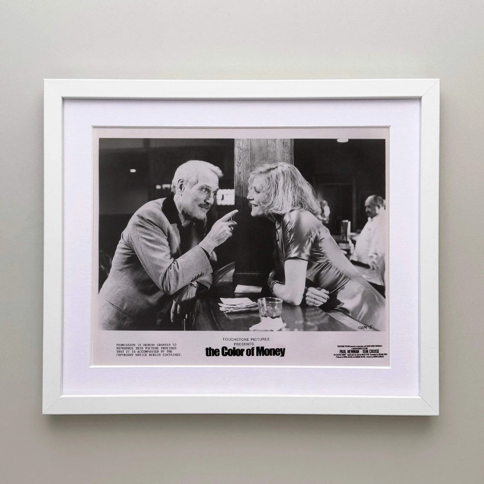 The Color of Money (1986) Press Publicity Still - Framed, изображение 3