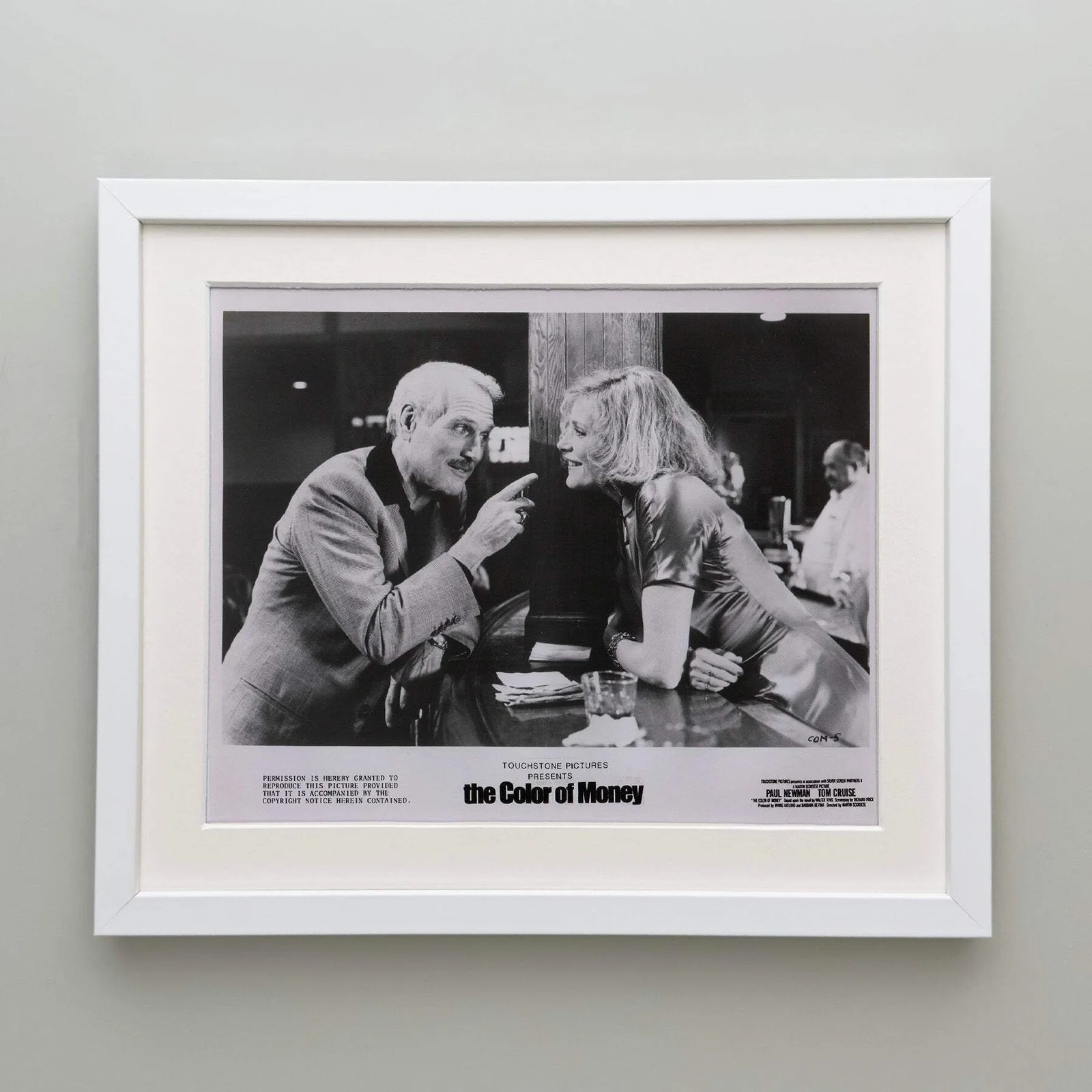 The Color of Money (1986) Press Publicity Still - Framed, изображение 4