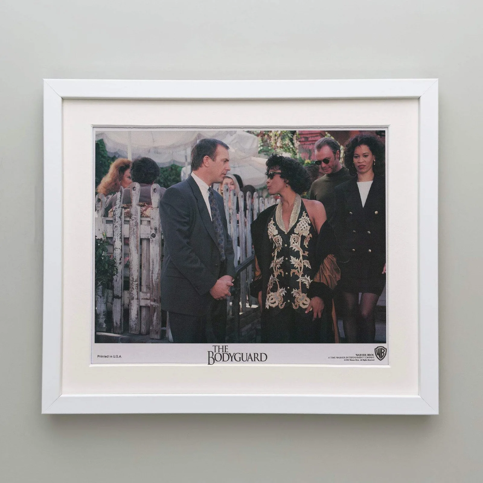 The Bodyguard (1992) Lobby Card - Framed, image 4