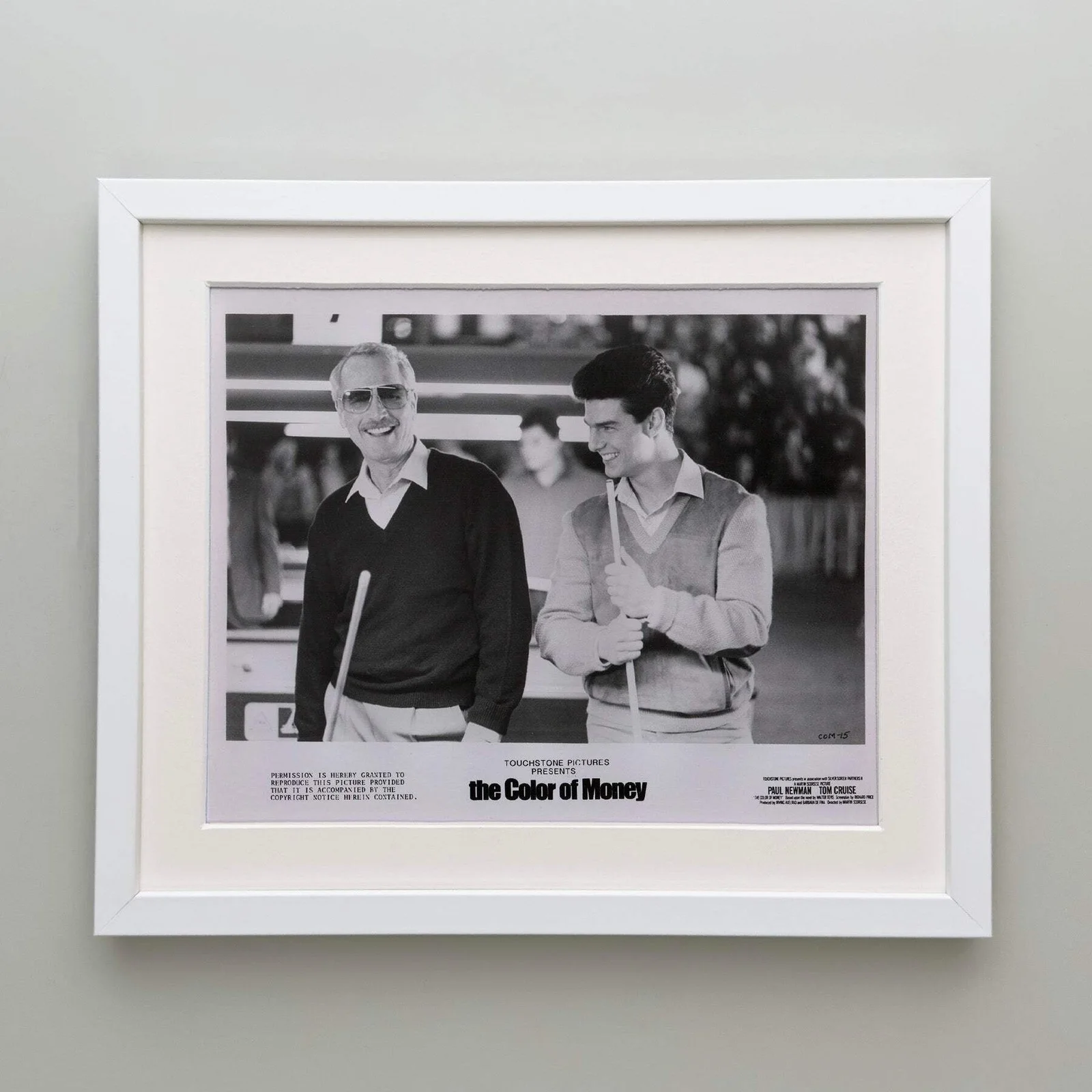 The Color of Money (1986) Press Publicity Still - Framed, изображение 4