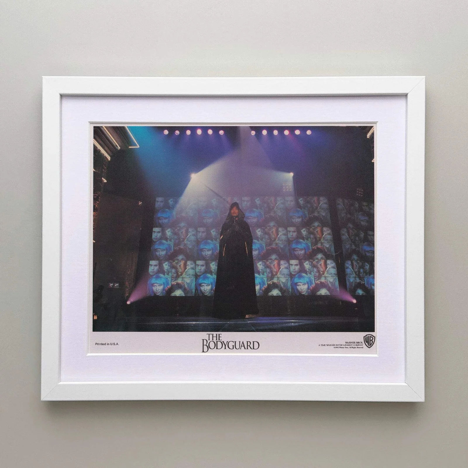 The Bodyguard (1992) Lobby Card - Framed, image 3