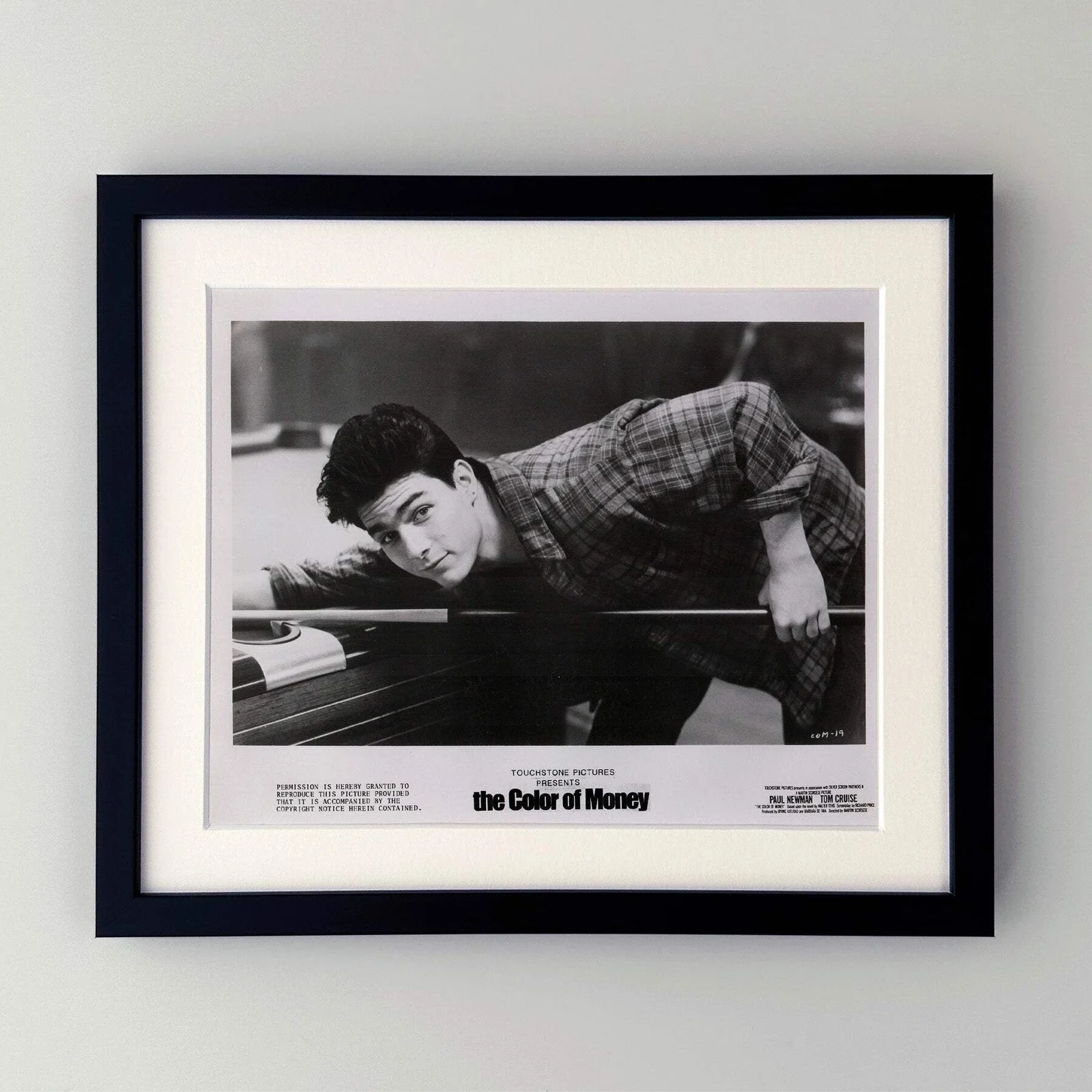 The Color of Money (1986) Press Publicity Still - Framed, изображение 2