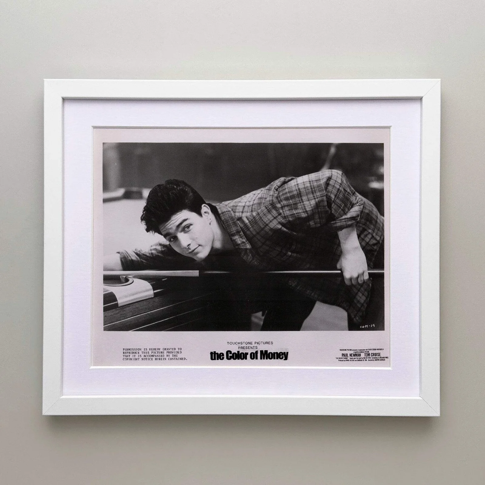 The Color of Money (1986) Press Publicity Still - Framed, изображение 3