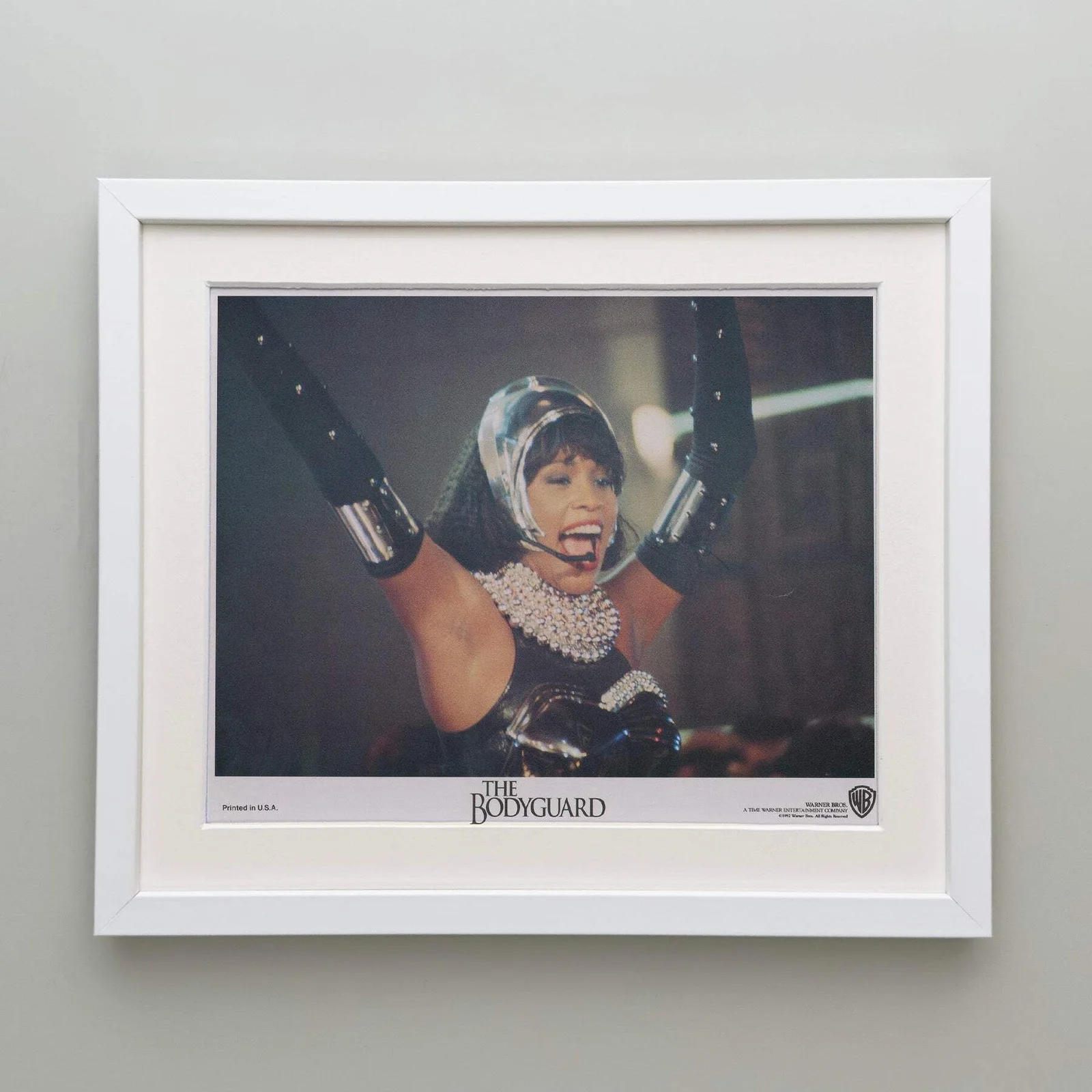 The Bodyguard (1992) Lobby Card - Framed, image 4