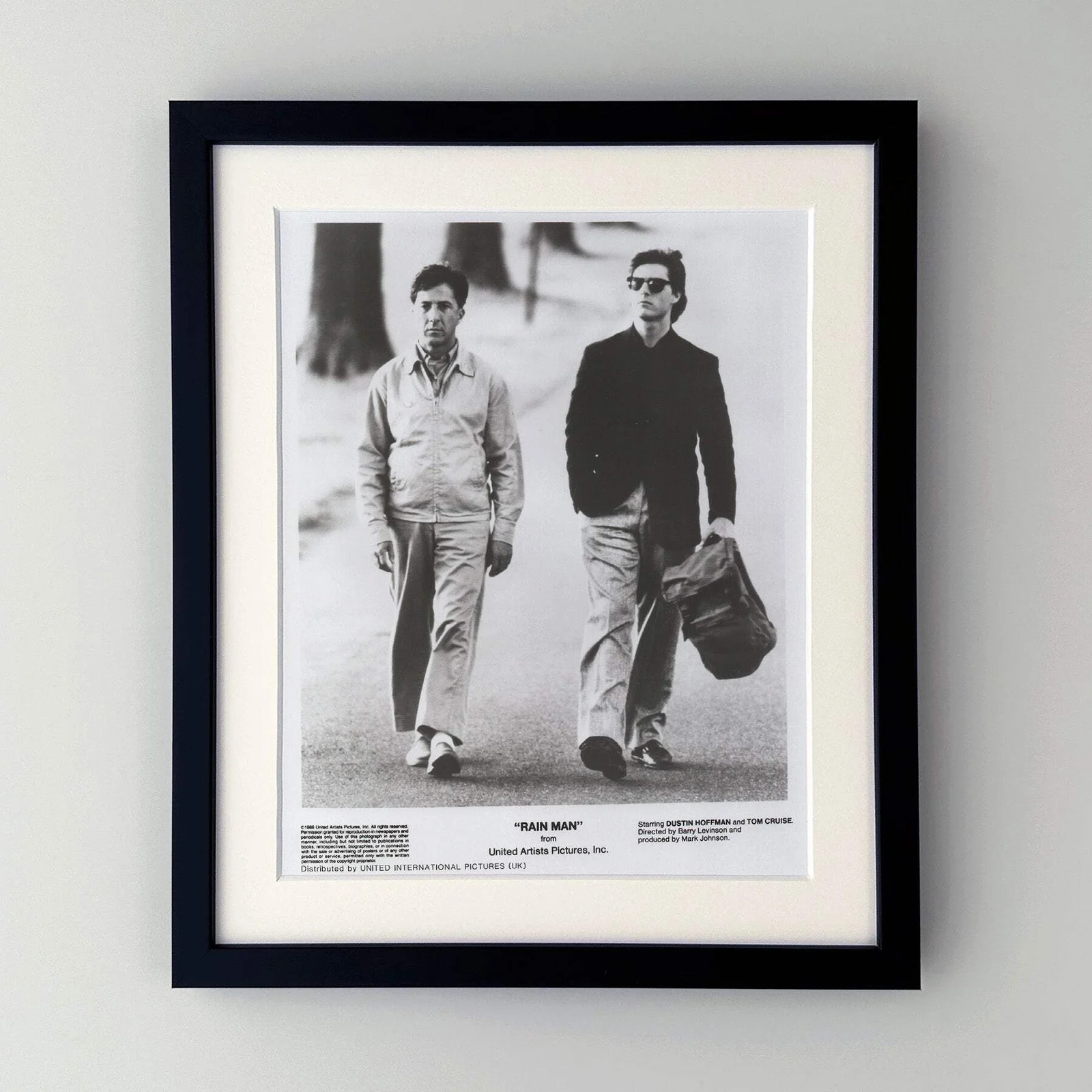 Rain Man (1988) Press Publicity Still - Framed, image 2