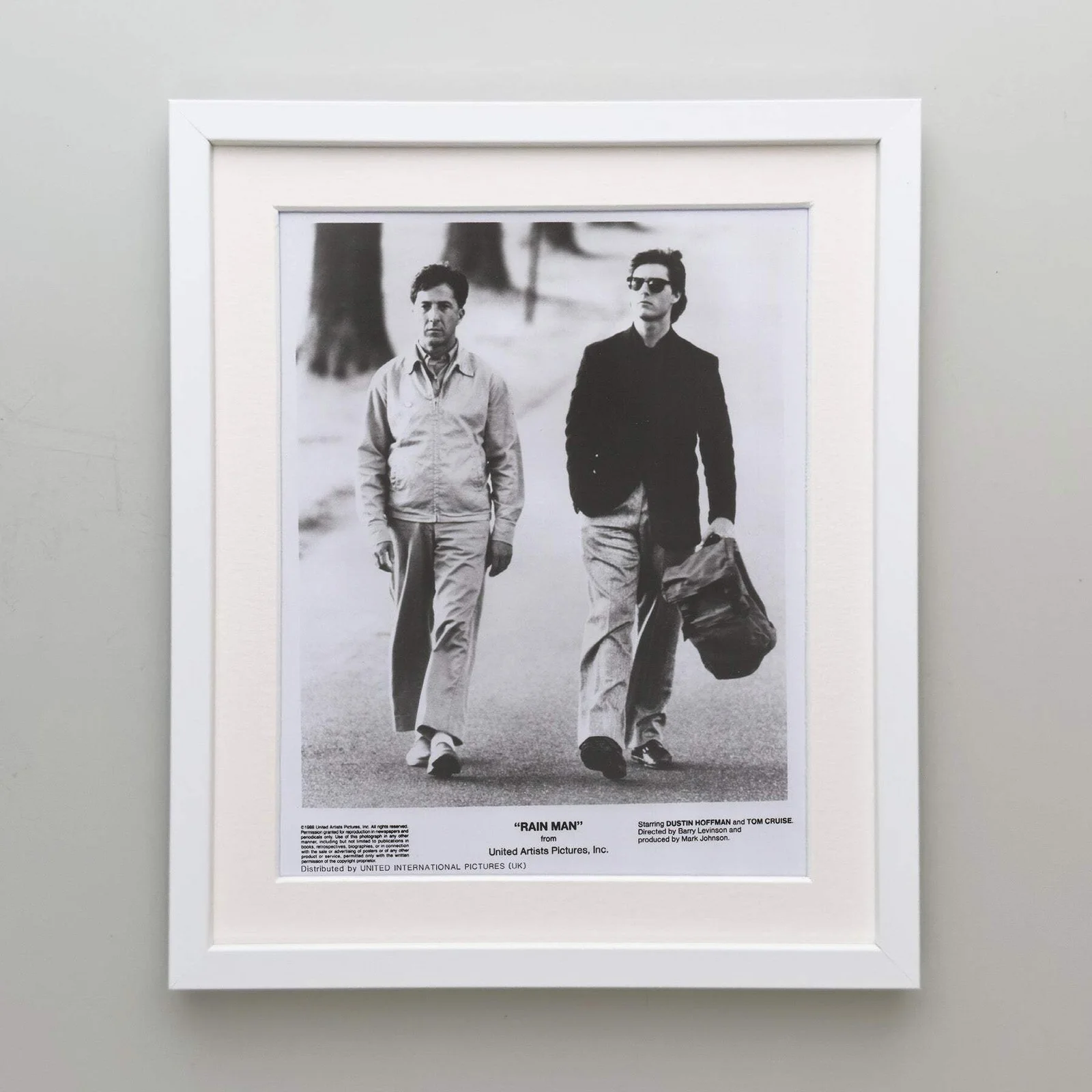 Rain Man (1988) Press Publicity Still - Framed, image 4