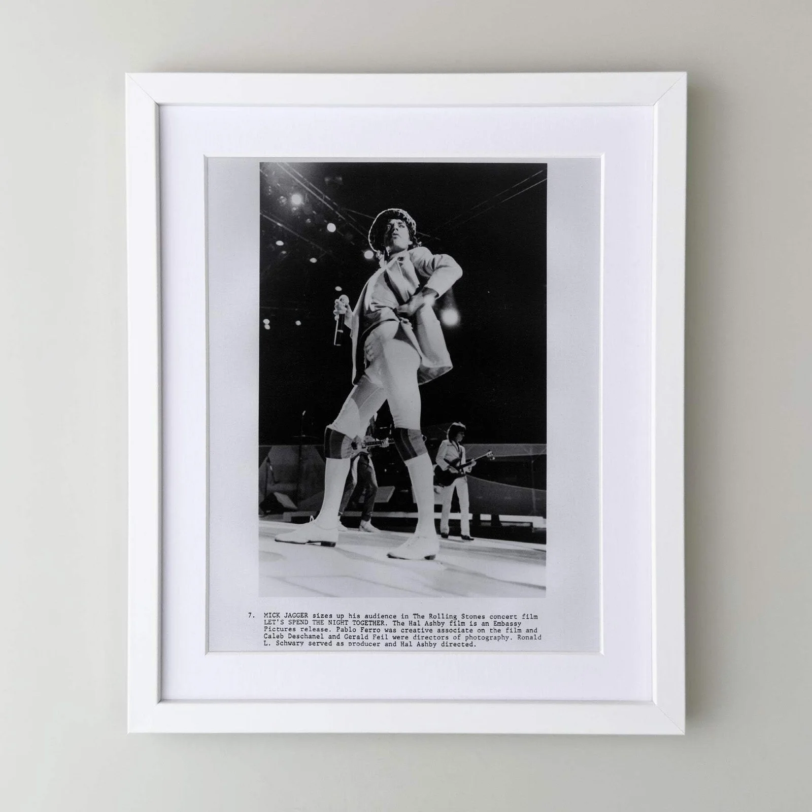 Lets Spend the Night Together (1982) Press Publicity Still - Framed, image 3