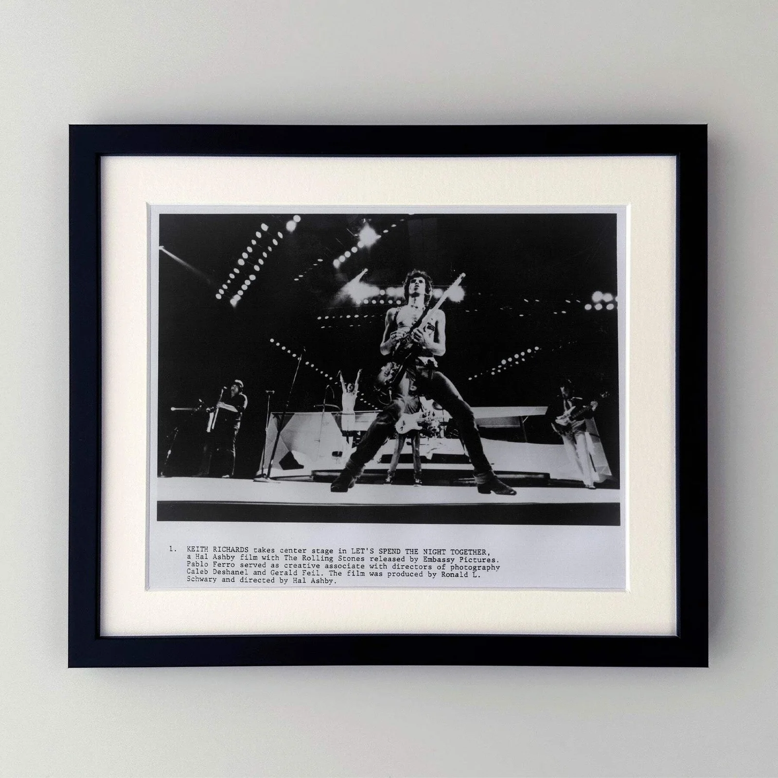 Lets Spend the Night Together (1982) Press Publicity Still - Framed, image 2