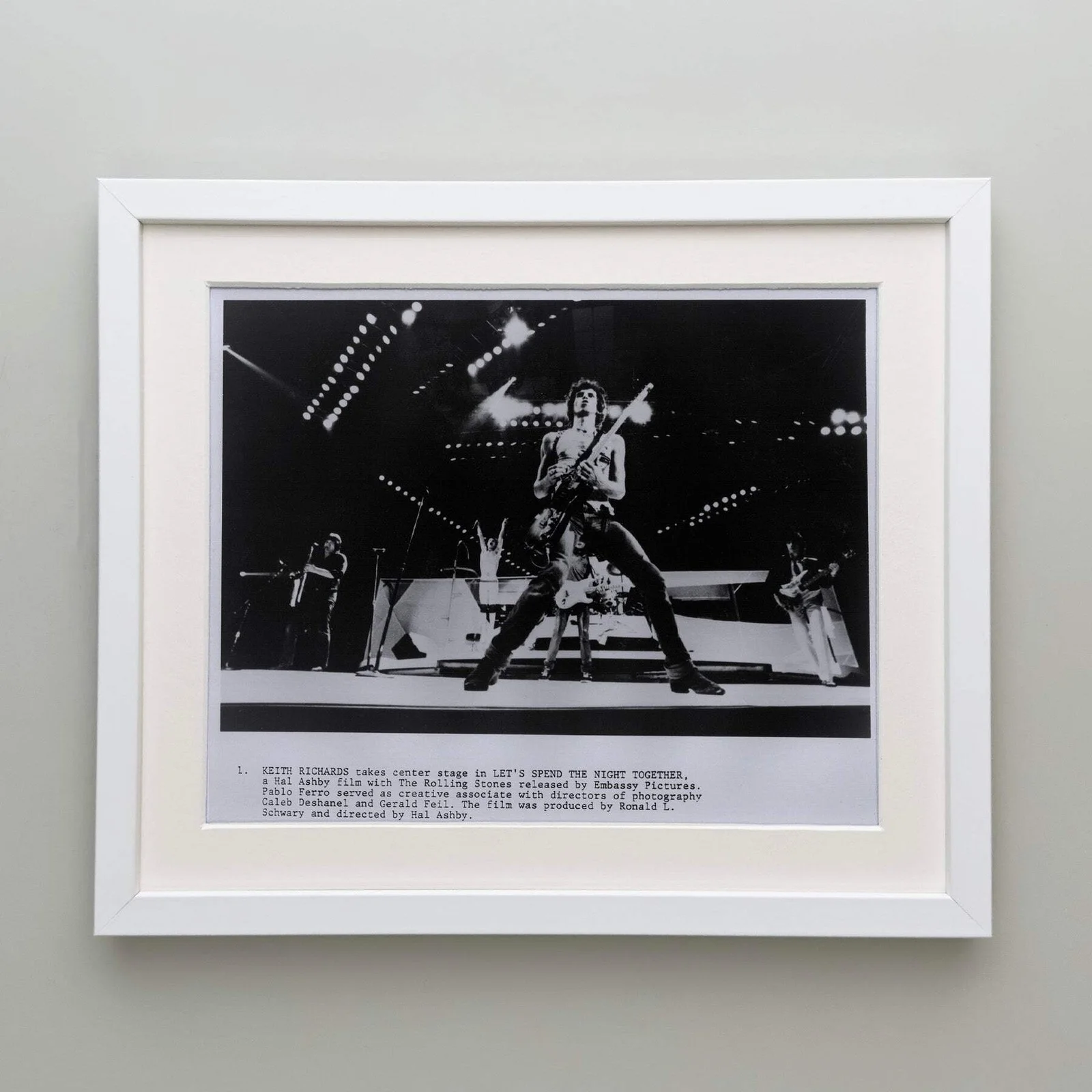 Lets Spend the Night Together (1982) Press Publicity Still - Framed, image 4