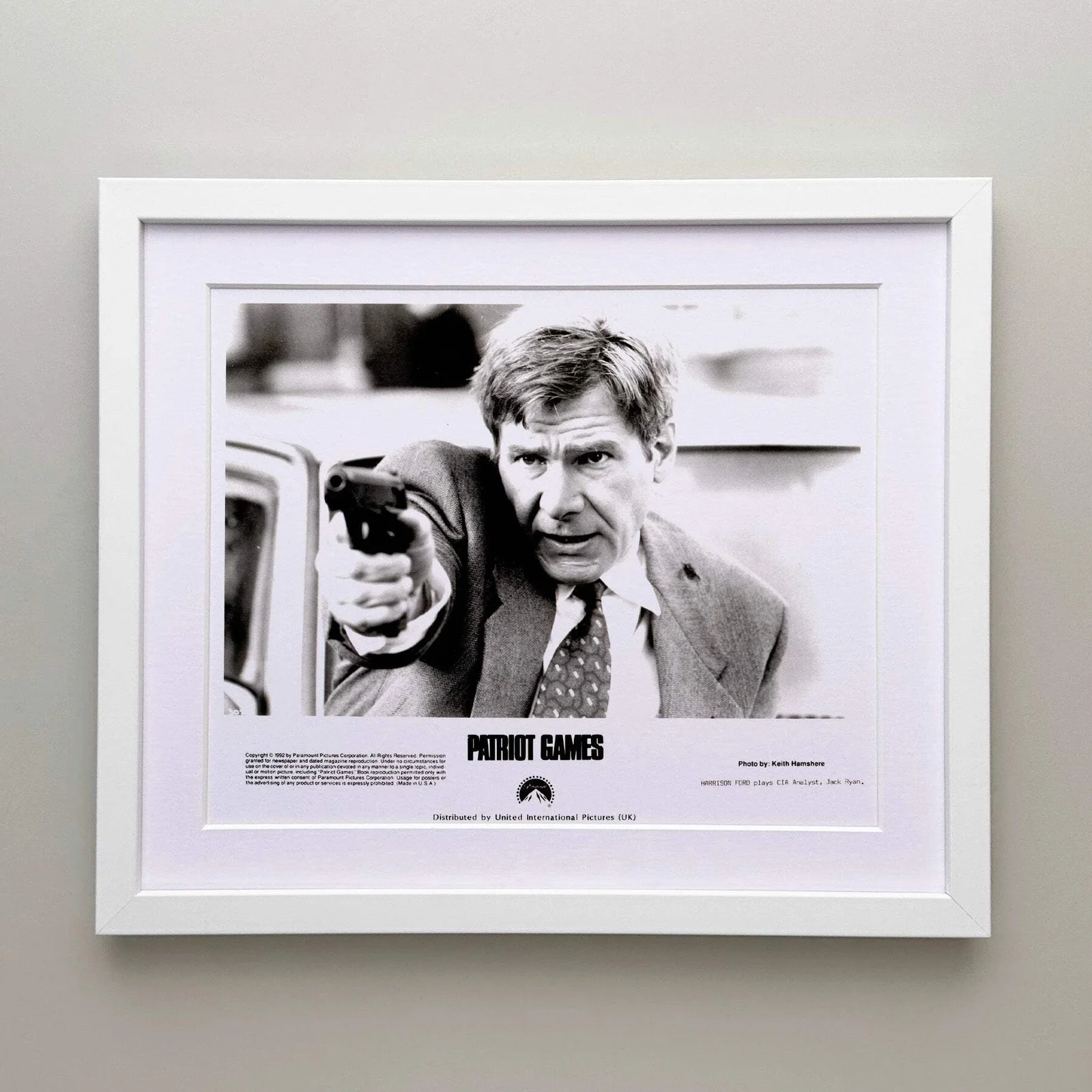 Patriot Games (1992) Press Publicity Still - Framed, image 3