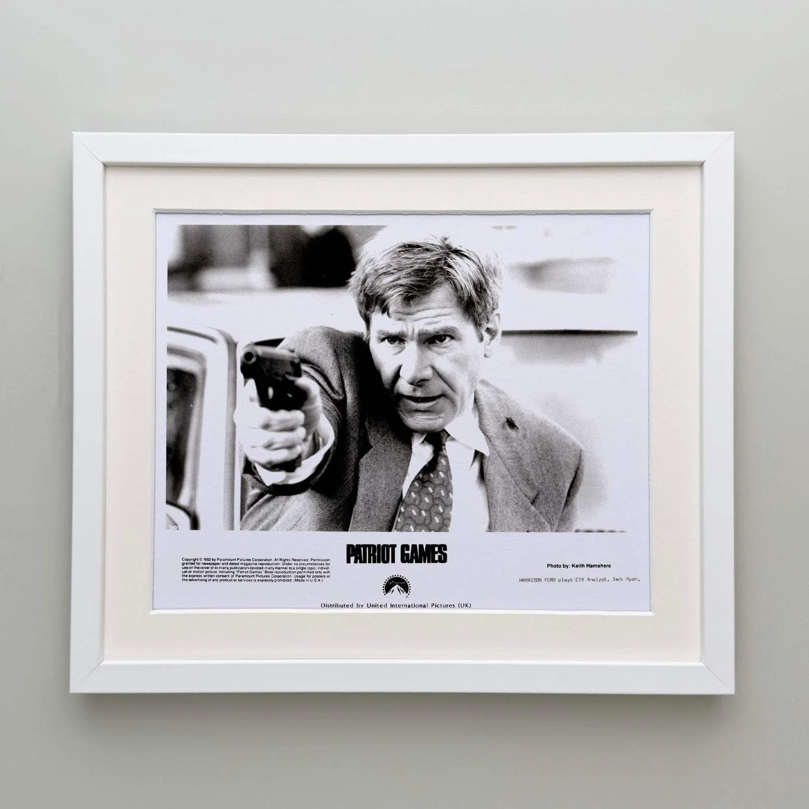 Patriot Games (1992) Press Publicity Still - Framed, image 4