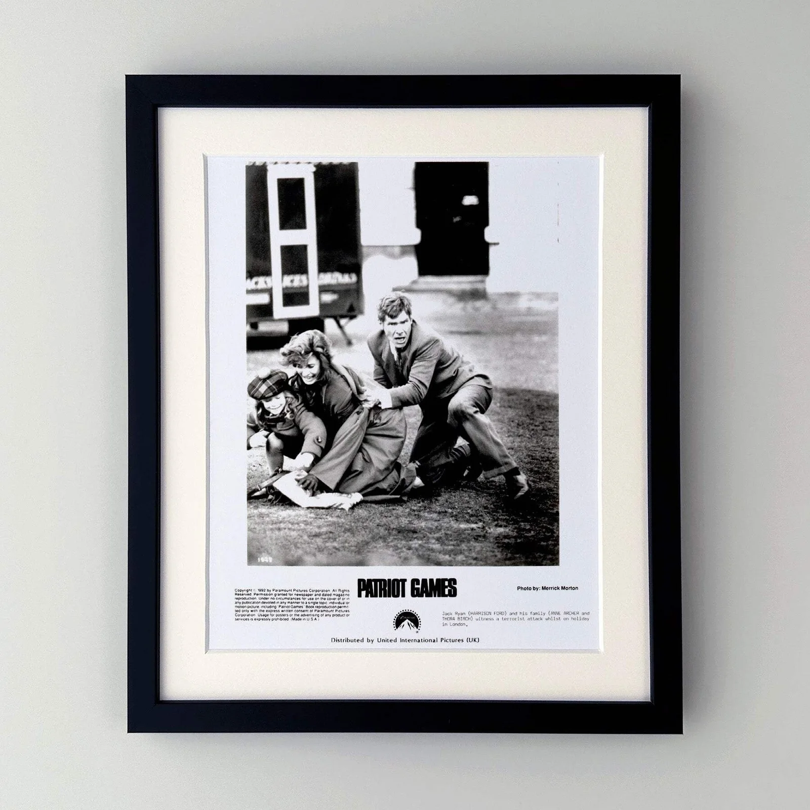 Patriot Games (1992) Press Publicity Still - Framed, image 2