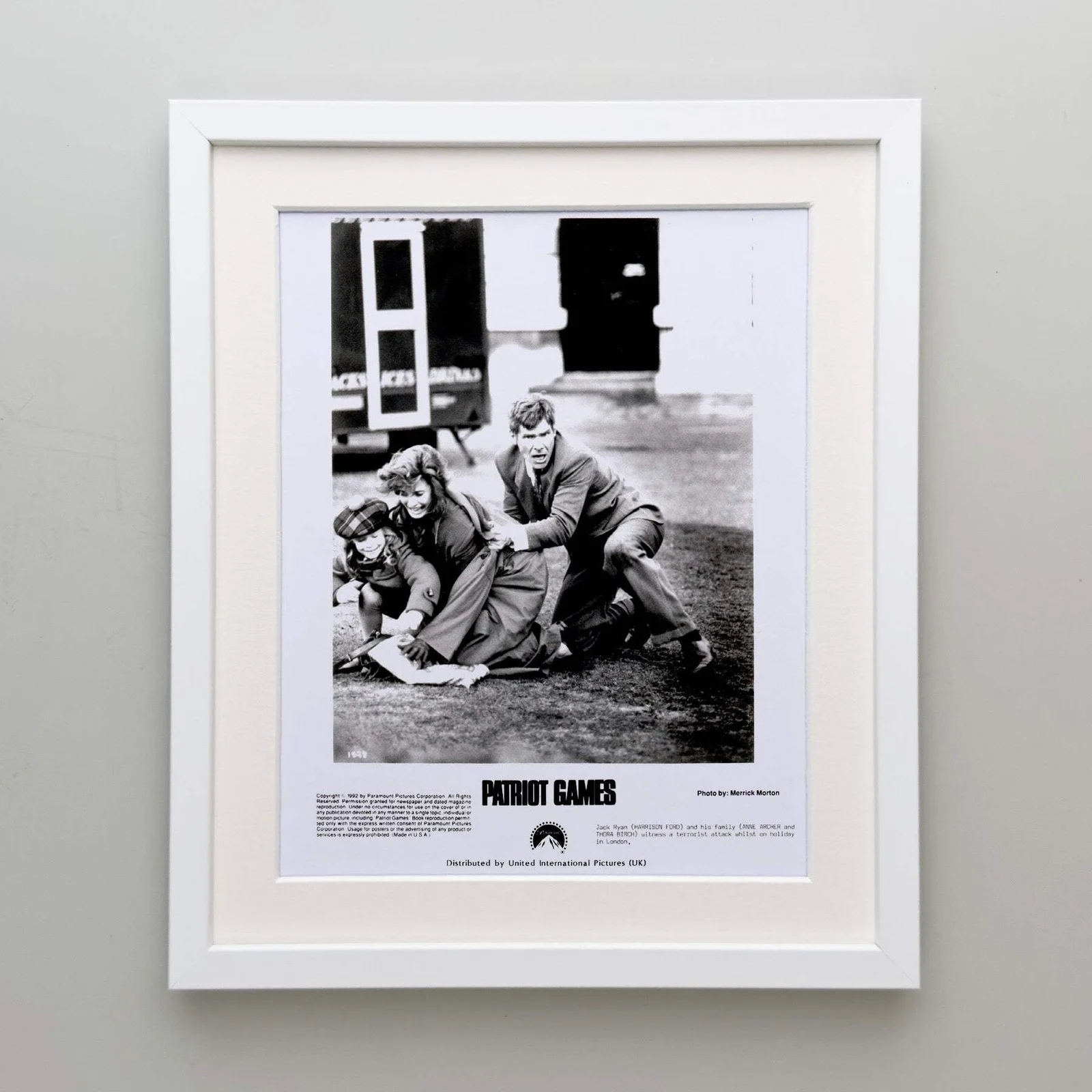Patriot Games (1992) Press Publicity Still - Framed, image 4