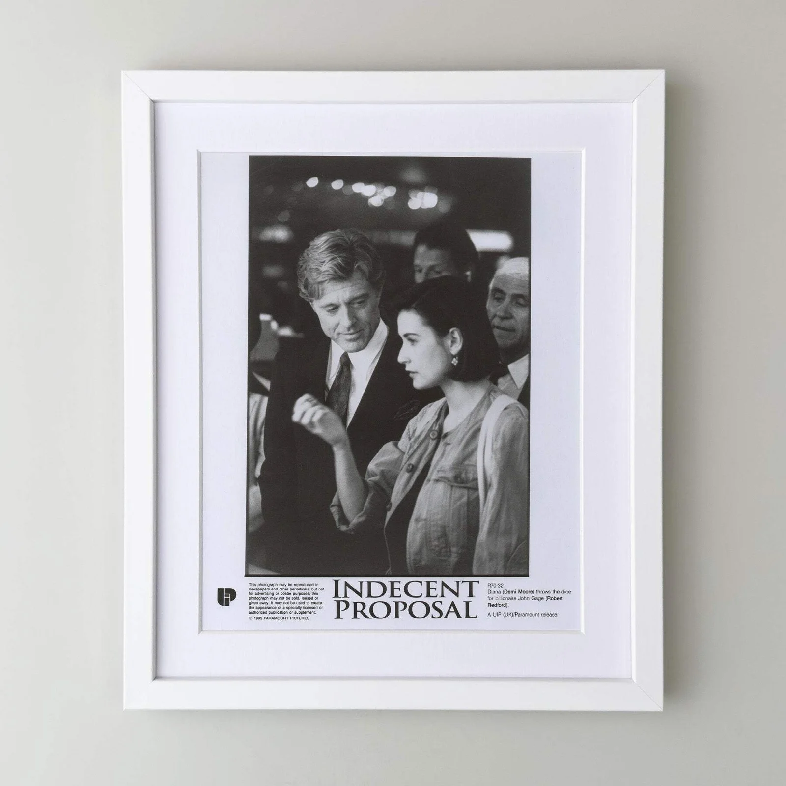 Indecent Proposal (1993) Press Publicity Still - Framed, image 3
