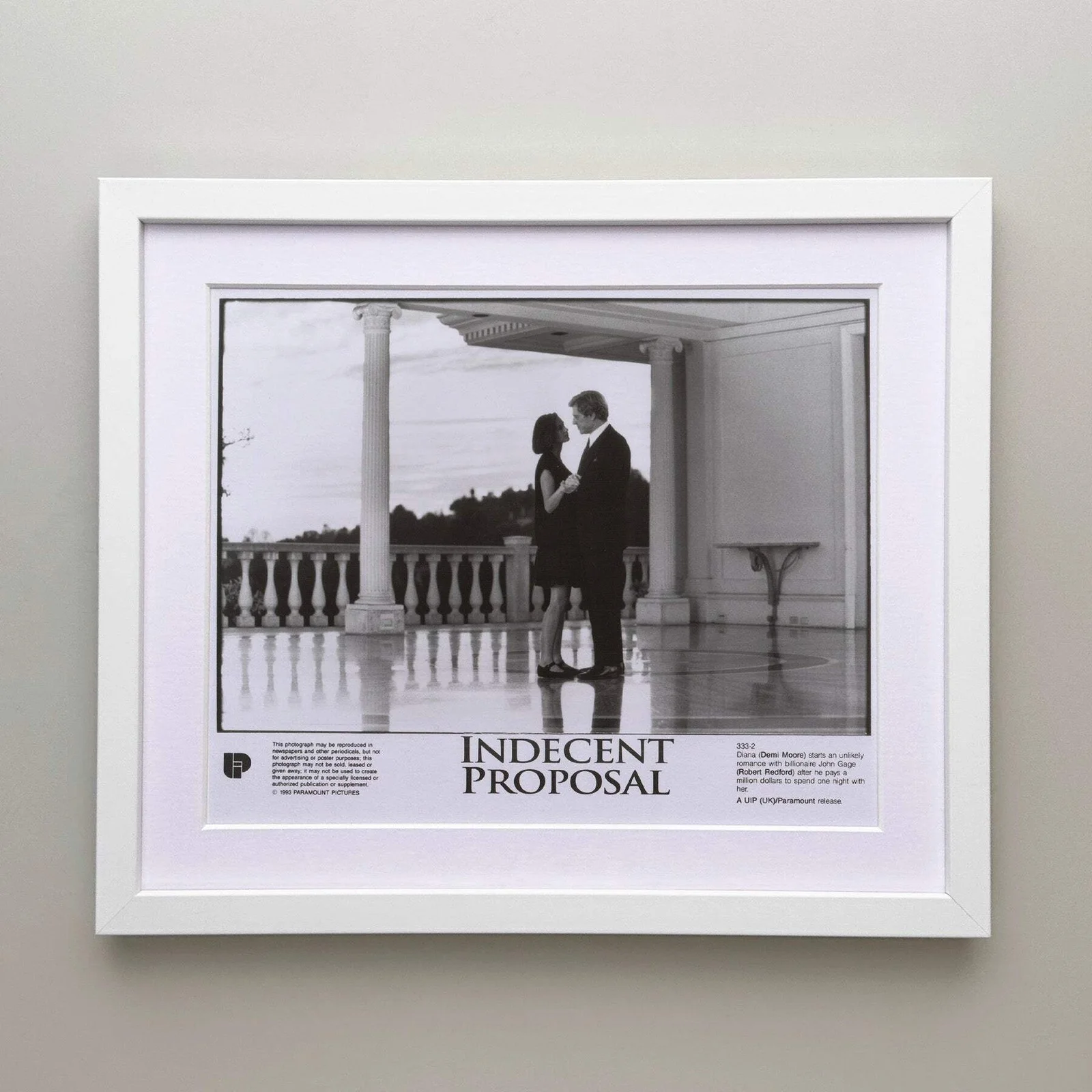 Indecent Proposal (1993) Press Publicity Still - Framed, image 3