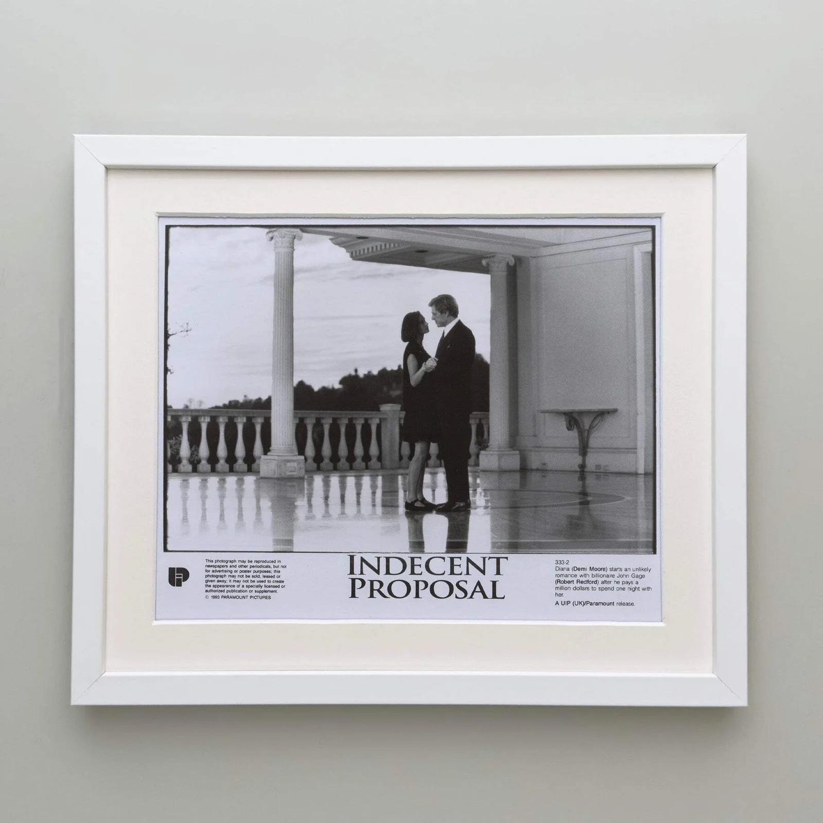 Indecent Proposal (1993) Press Publicity Still - Framed, image 4