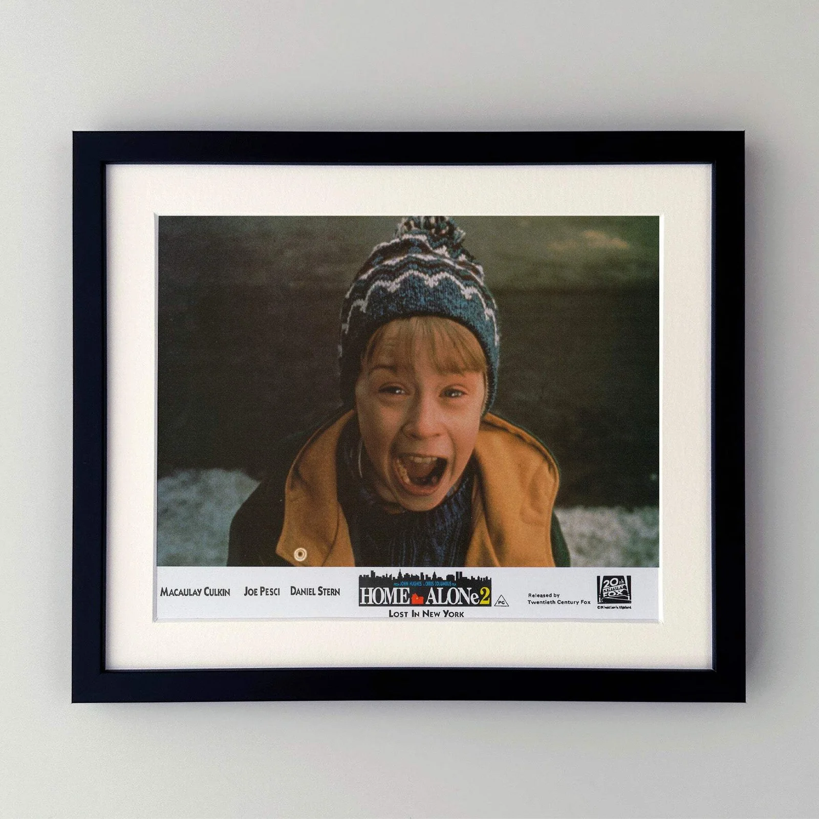 Home Alone 2 (1992) Lobby Card - Framed, image 2