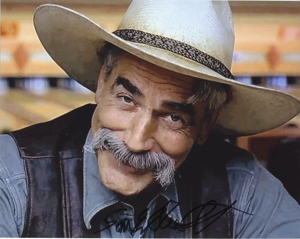Sam Elliott — Sam Elliott signed 8x10 The Big Lebowski Stranger photo movie legend