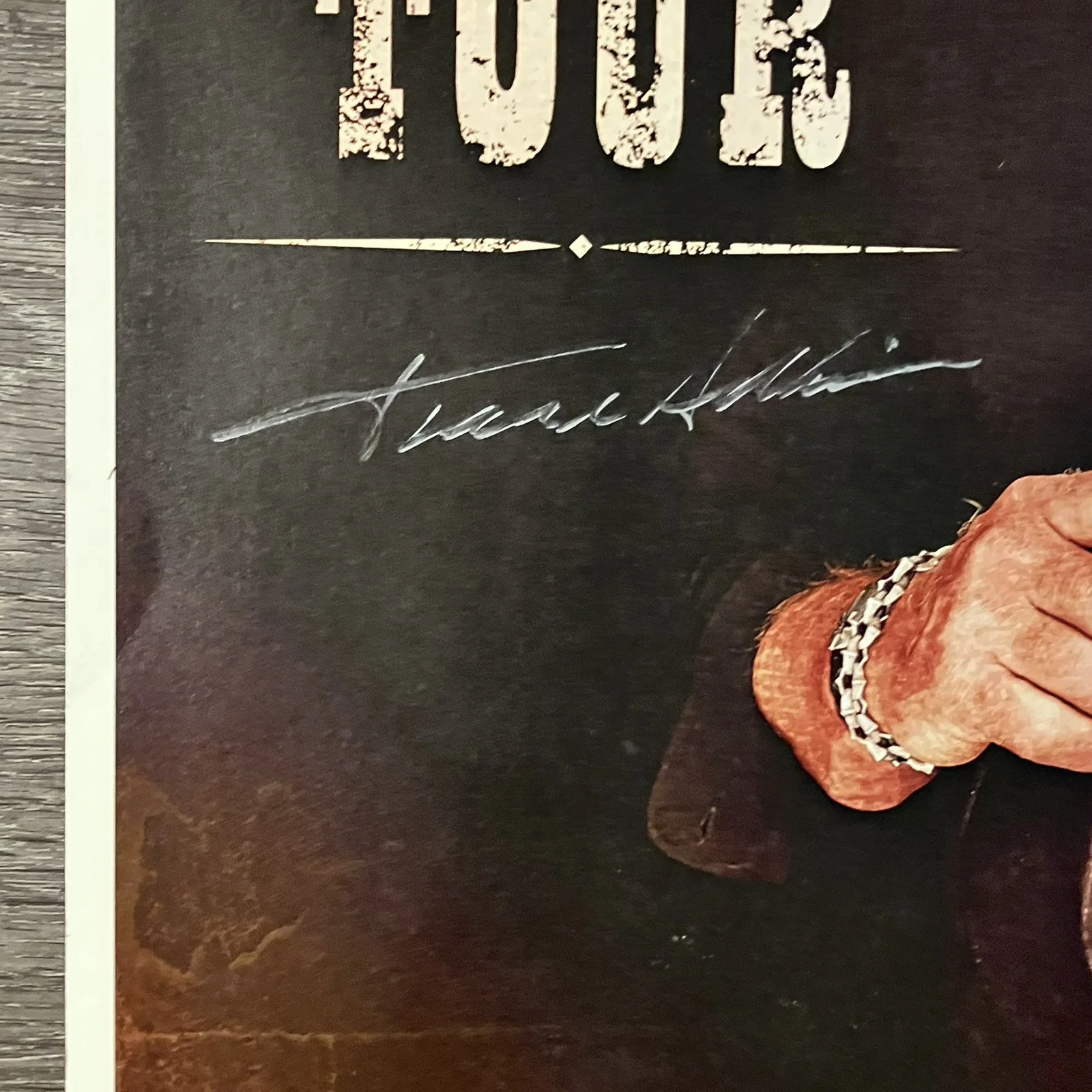 TRACE ADKINS Signed VIP PACKAGE / Poster, 8x10 Photo, GUITAR PICK + 2 Autogrsphs, изображение 5