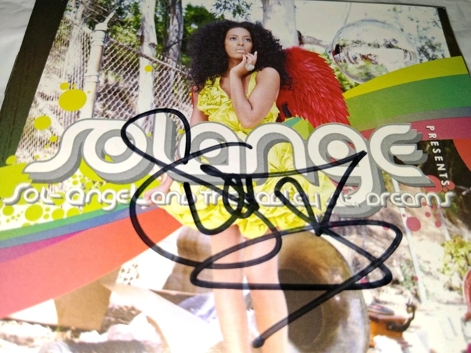Solange Knowels Sol-Angel and the Hadley St. Dreams Signed Original CD & Booklet, image 2