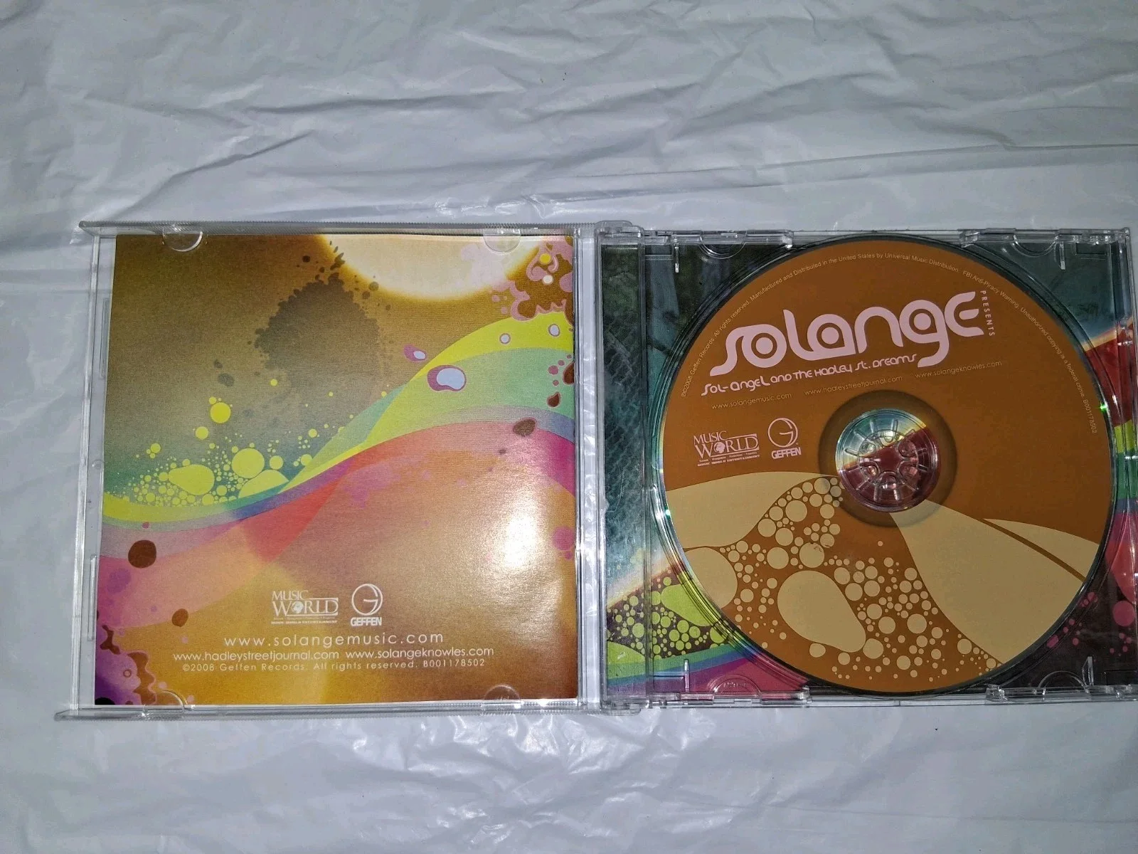 Solange Knowels Sol-Angel and the Hadley St. Dreams Signed Original CD & Booklet, image 4