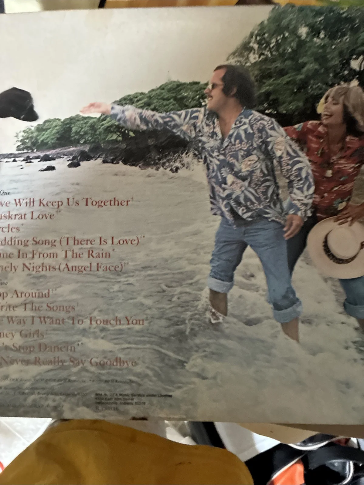 Captain and Tennille Greatest Hits LP Album, image 2