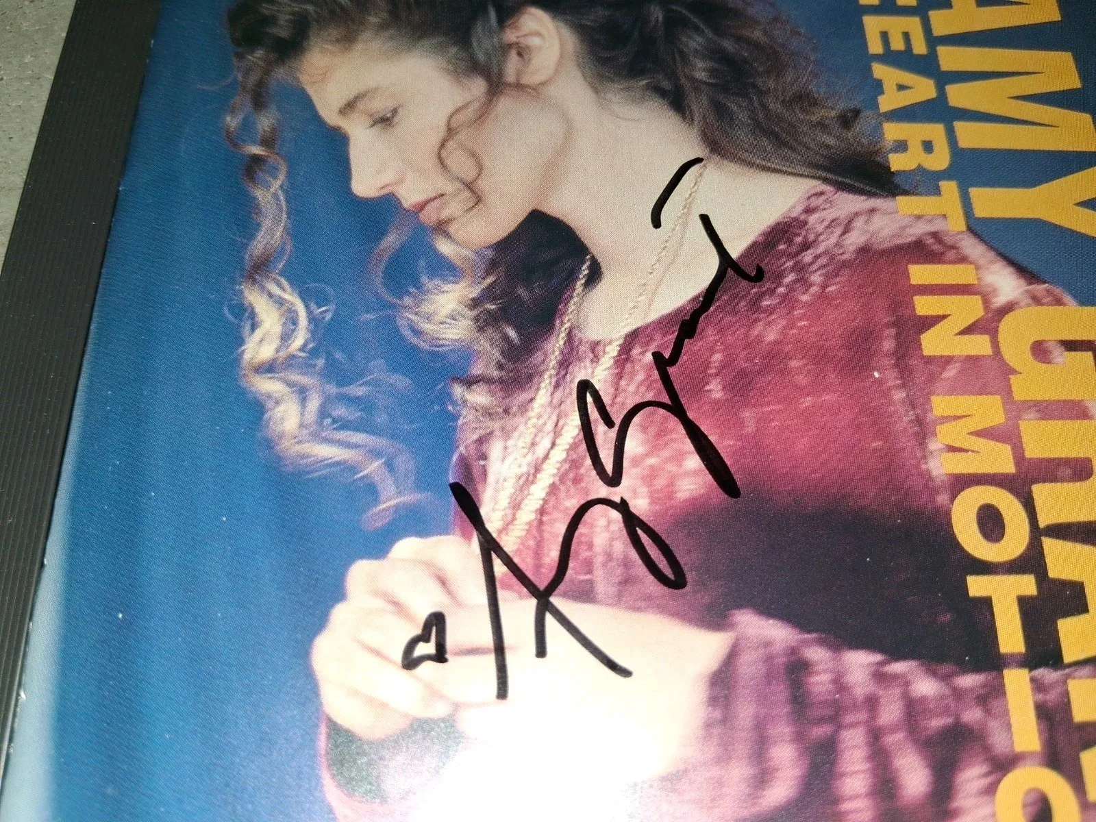 Amy Grant Heart In Motion Signed Original Music CD & Booklet Autographed, image 2
