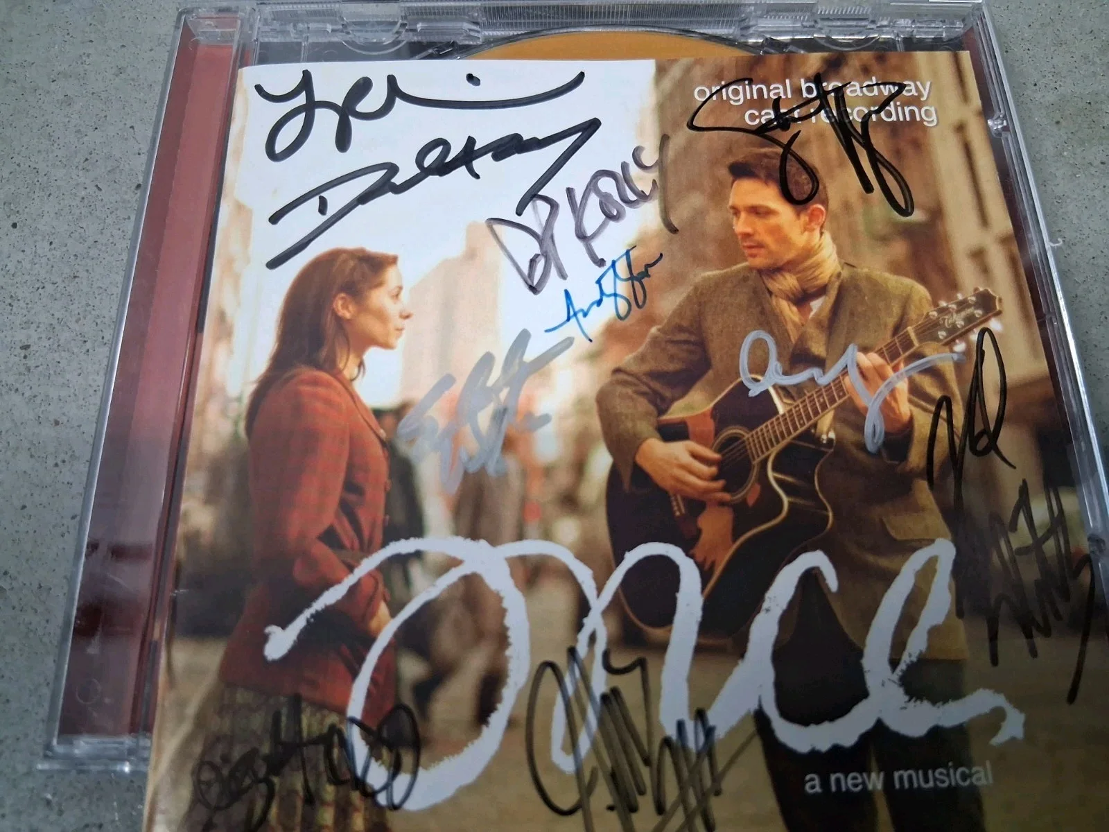 Once Original Broadway Cast Recording Signed Original CD & Booklet, image 2