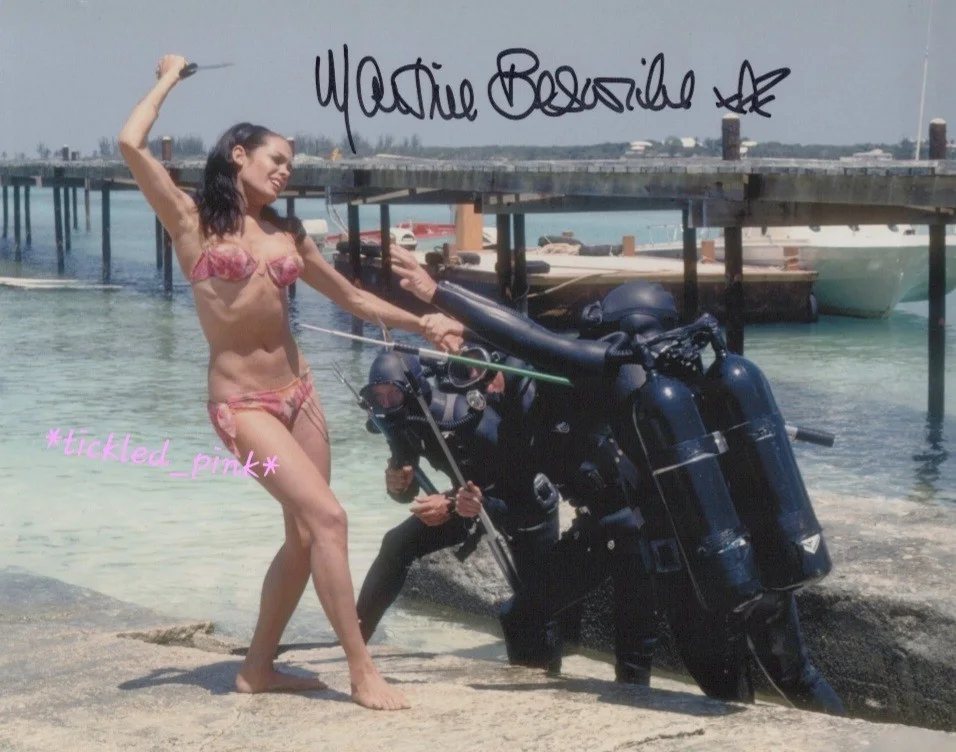 Martine Beswick — Stunning Actress Martine Beswick-James Bond/Bond Girl, signed 8x10 Photo w/COA