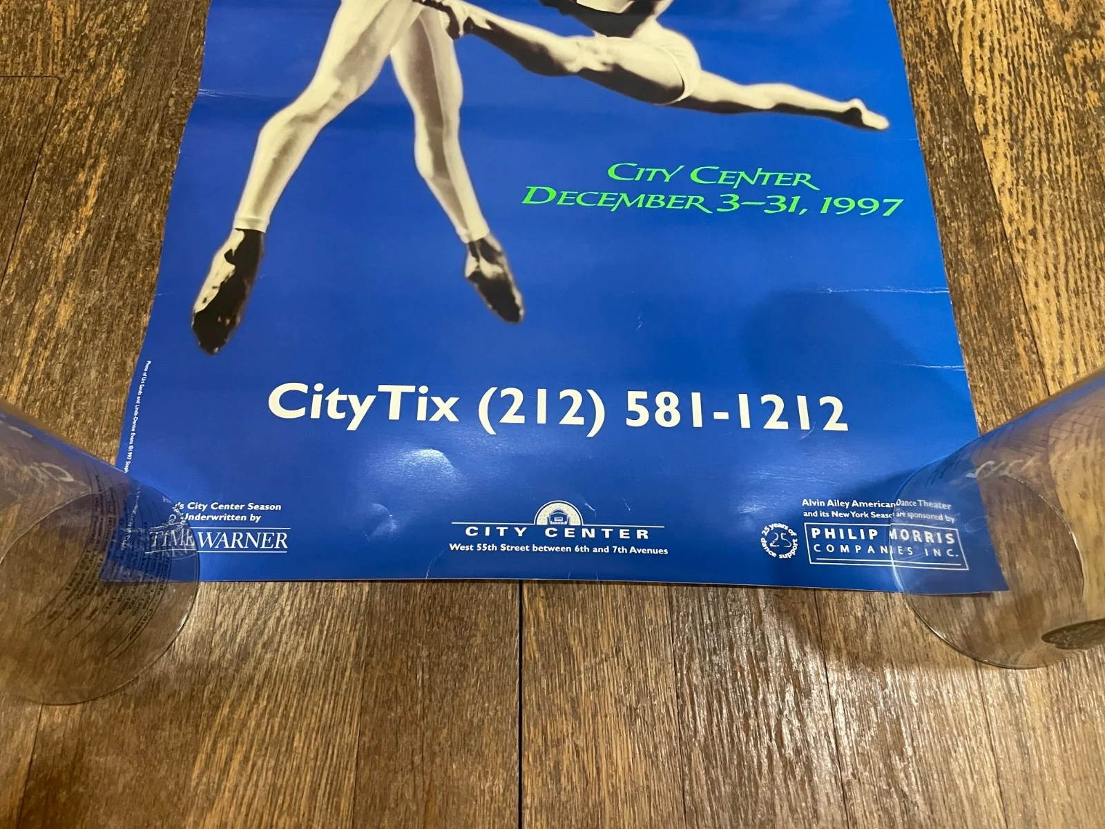 Alvin Ailey American Dance Theater Poster 1997 City Center New York City NY NYC, изображение 3