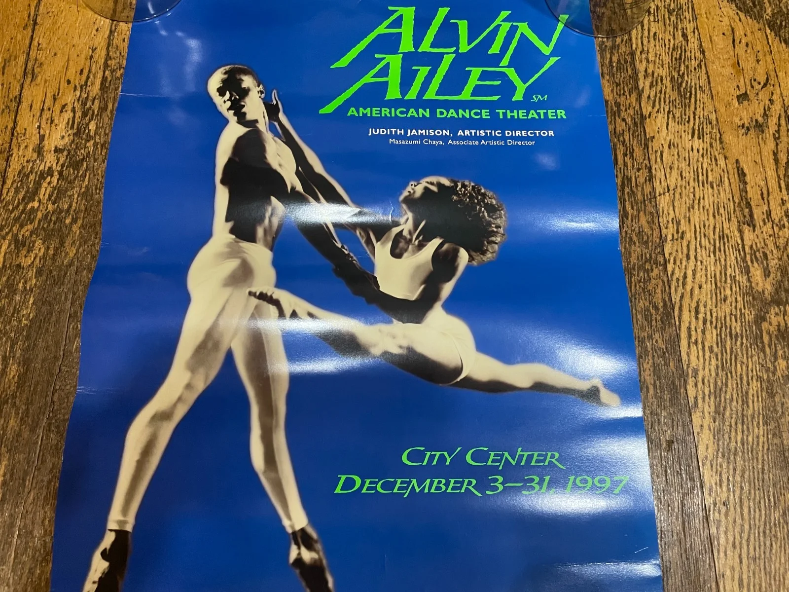 Alvin Ailey American Dance Theater Poster 1997 City Center New York City NY NYC, изображение 4