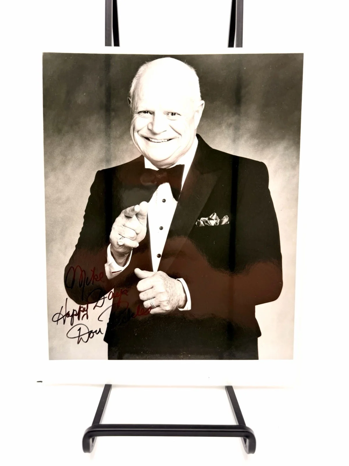 Don Rickles — Don Rickles Hand Signed Vintage Photo 8x10 Autograph Actor Personalized “Mike”
